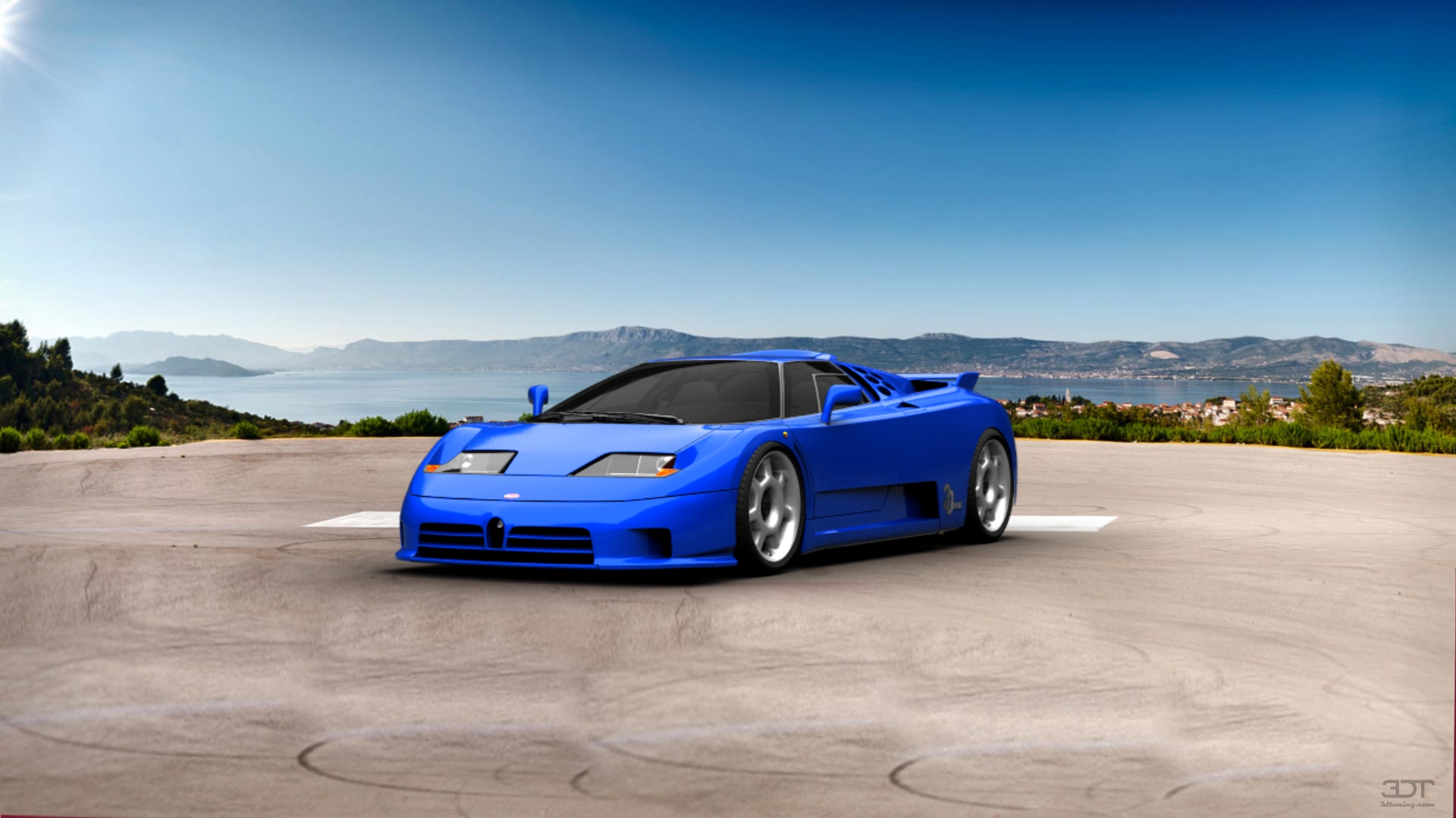 Bugatti EB110 Coupe 1992 tuning
