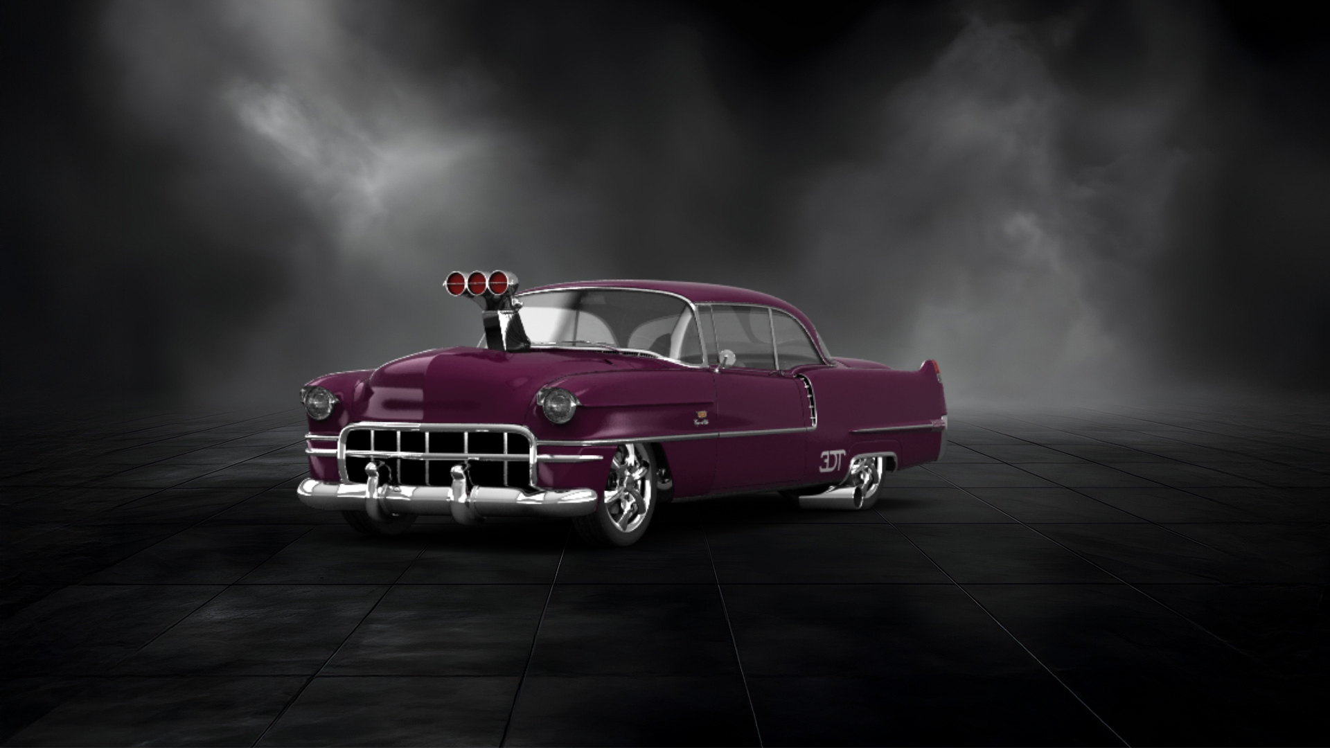 Cadillac De Ville Coupe 1956 tuning