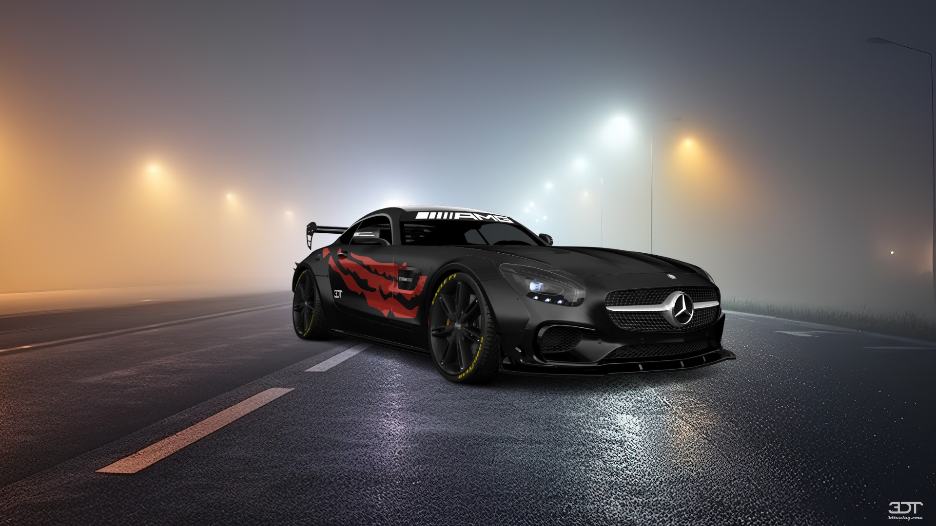 Mercedes AMG GT 2 door fastback coupe 2016