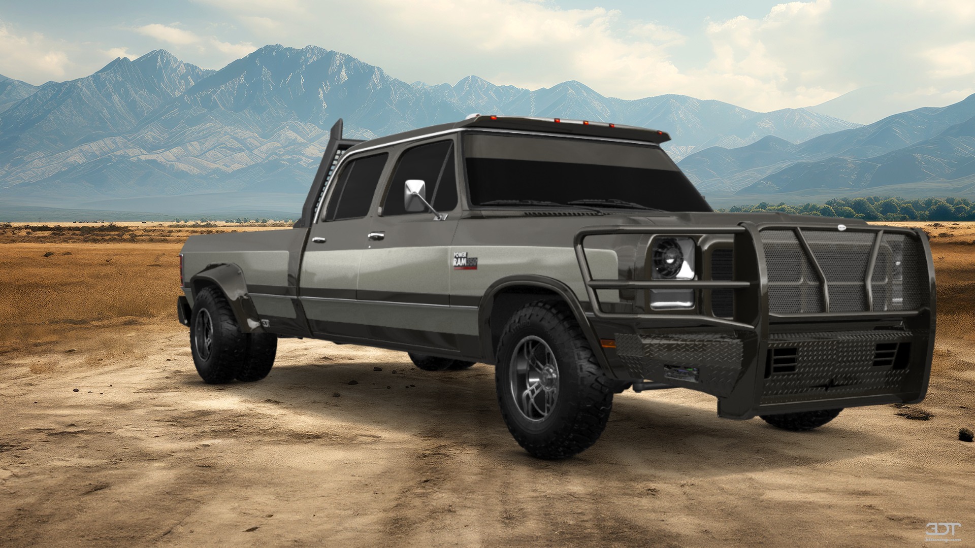 Dodge Ram 350 4 Door pickup truck 1991