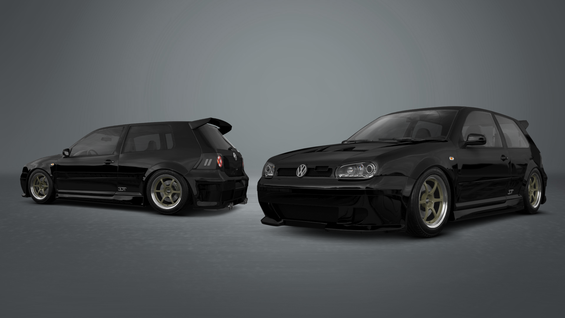 Volkswagen Golf 4 (mk4) 3 Door Hatchback 1997 tuning