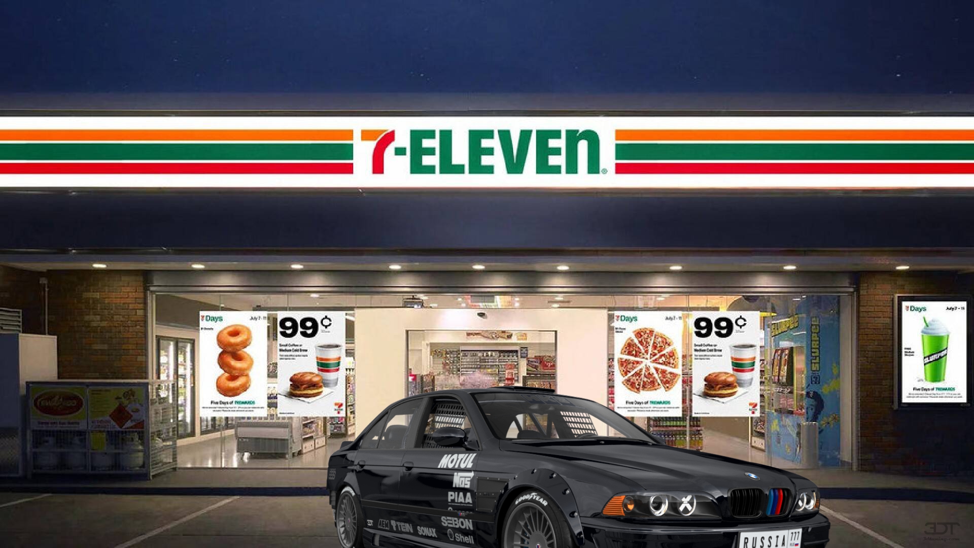 BMW 5 Series Get Away Car Edition'