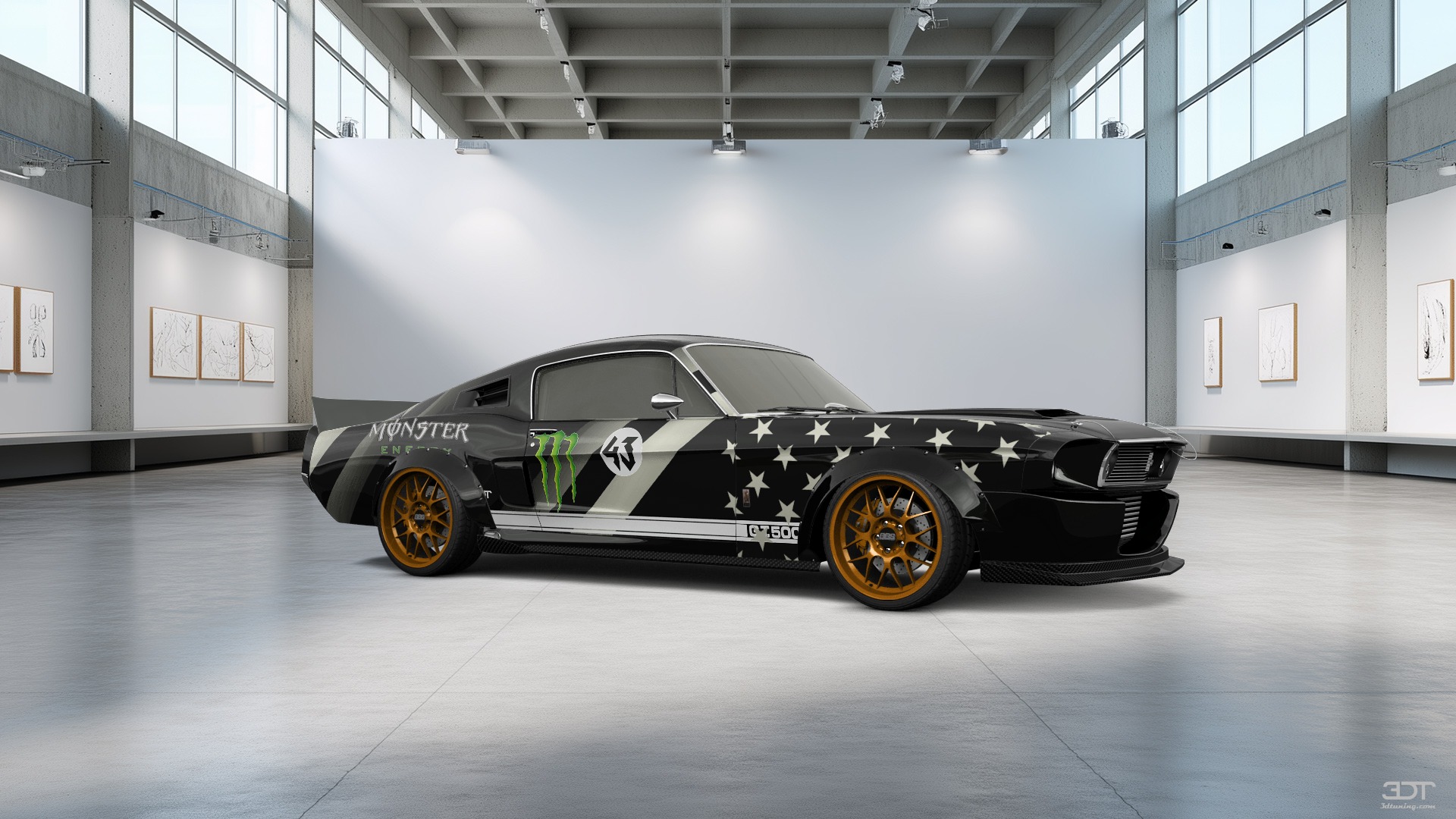 Mustang GT500 2 Door Coupe 1968 Images