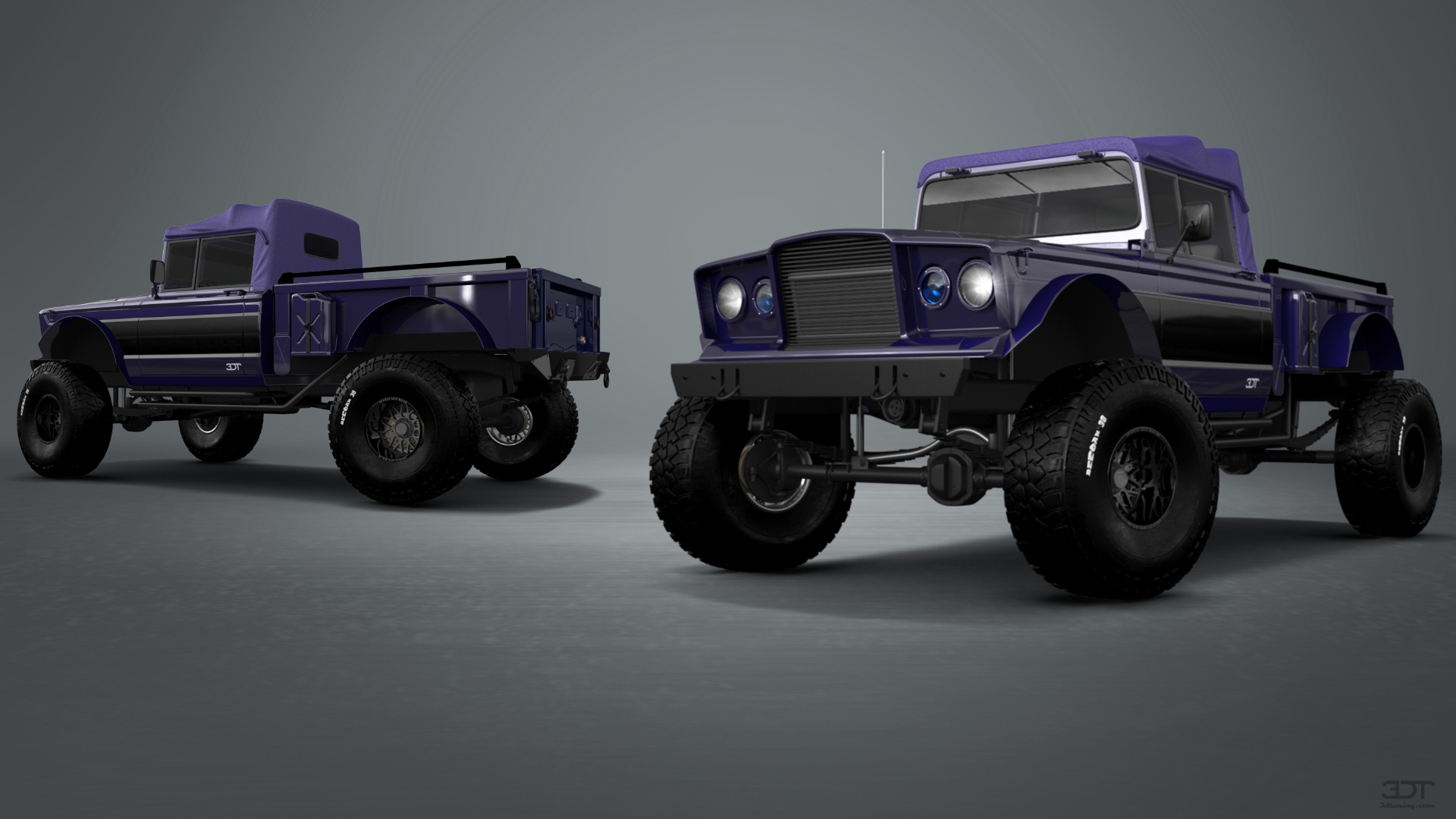 Jeep Kaiser M715 2 Door pickup truck 1968 tuning