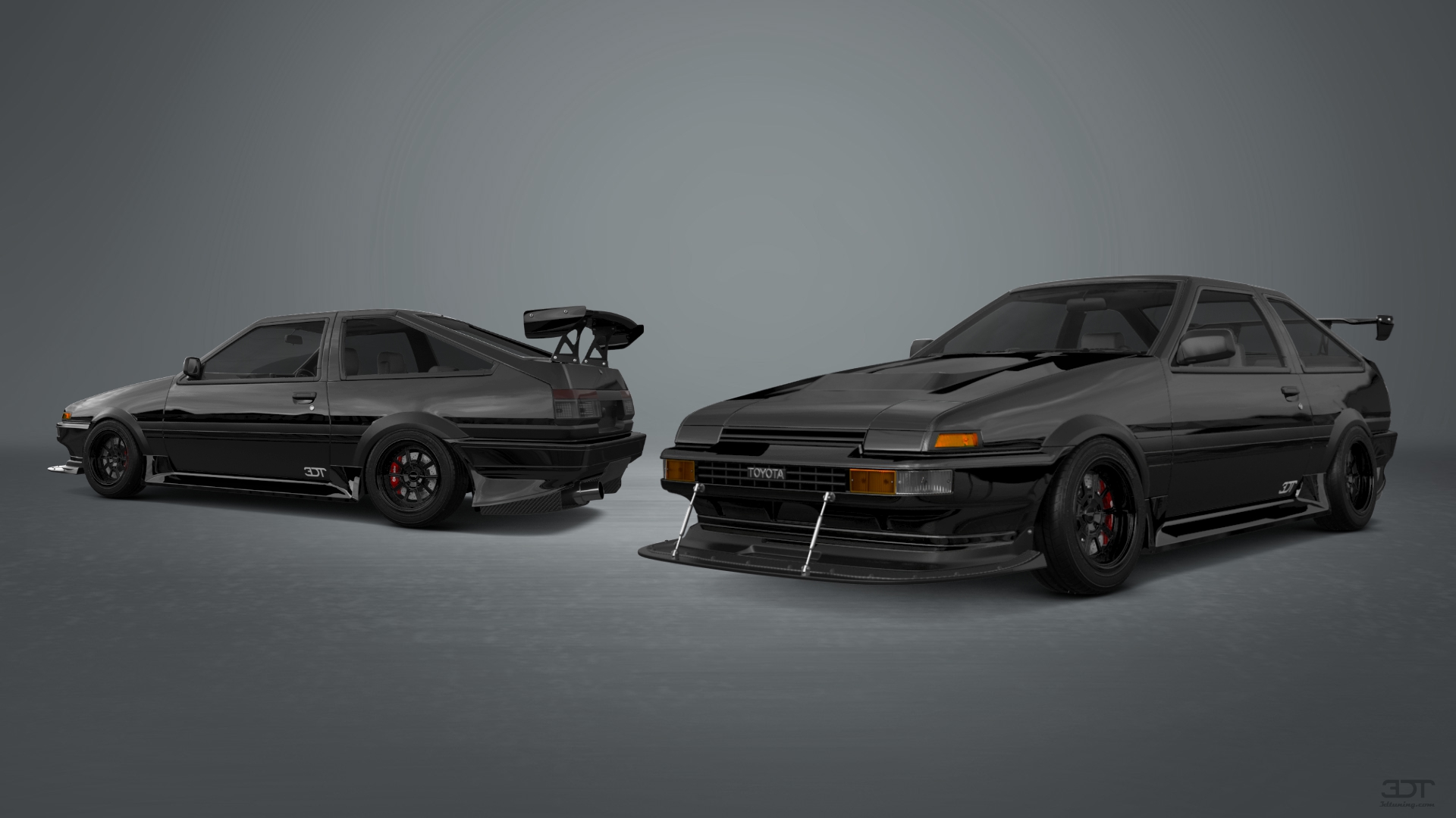 Toyota AE86 3 Door Hatchback 1985 tuning