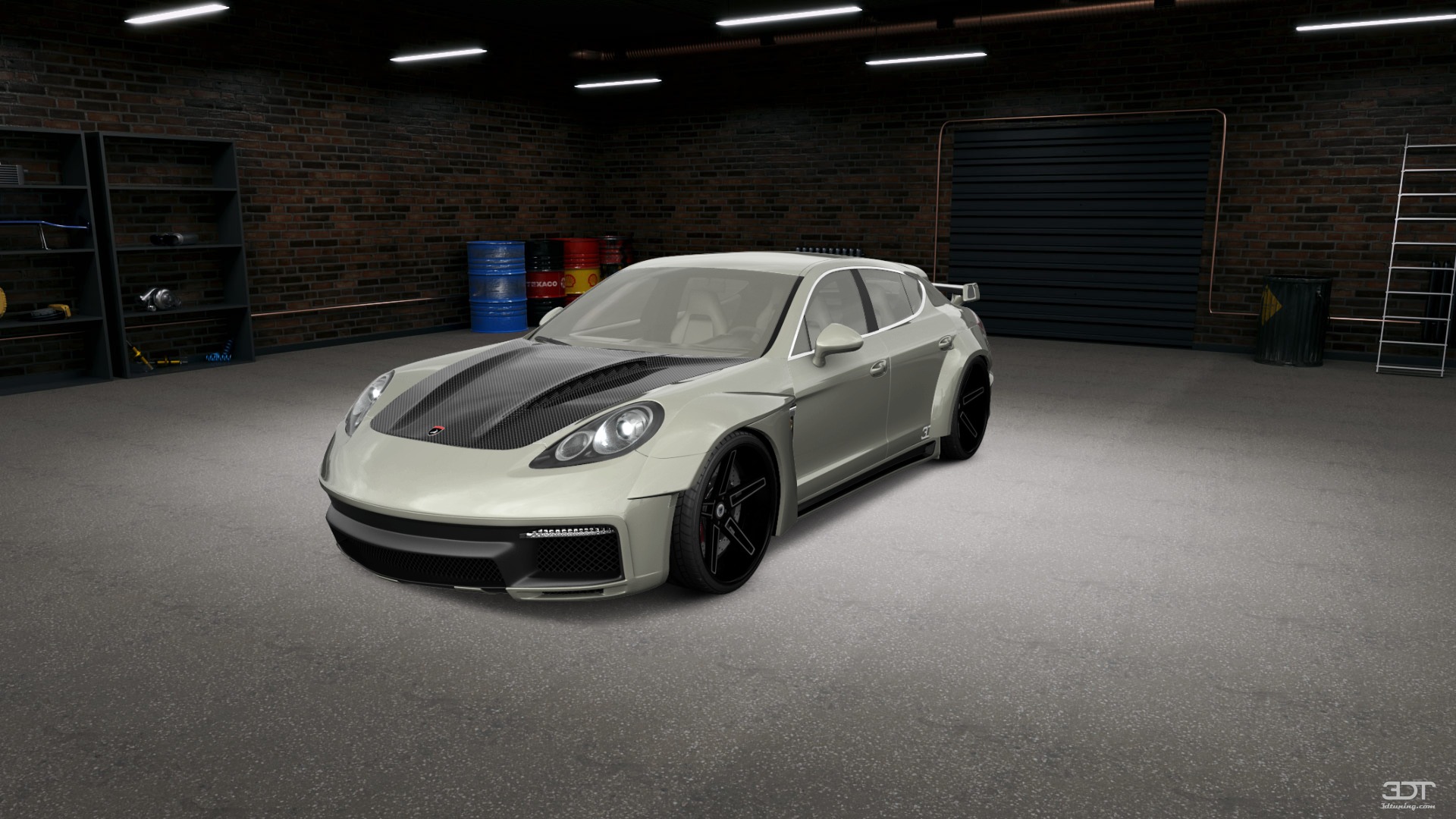 Porsche Panamera 4 door fastback saloon 2011 tuning