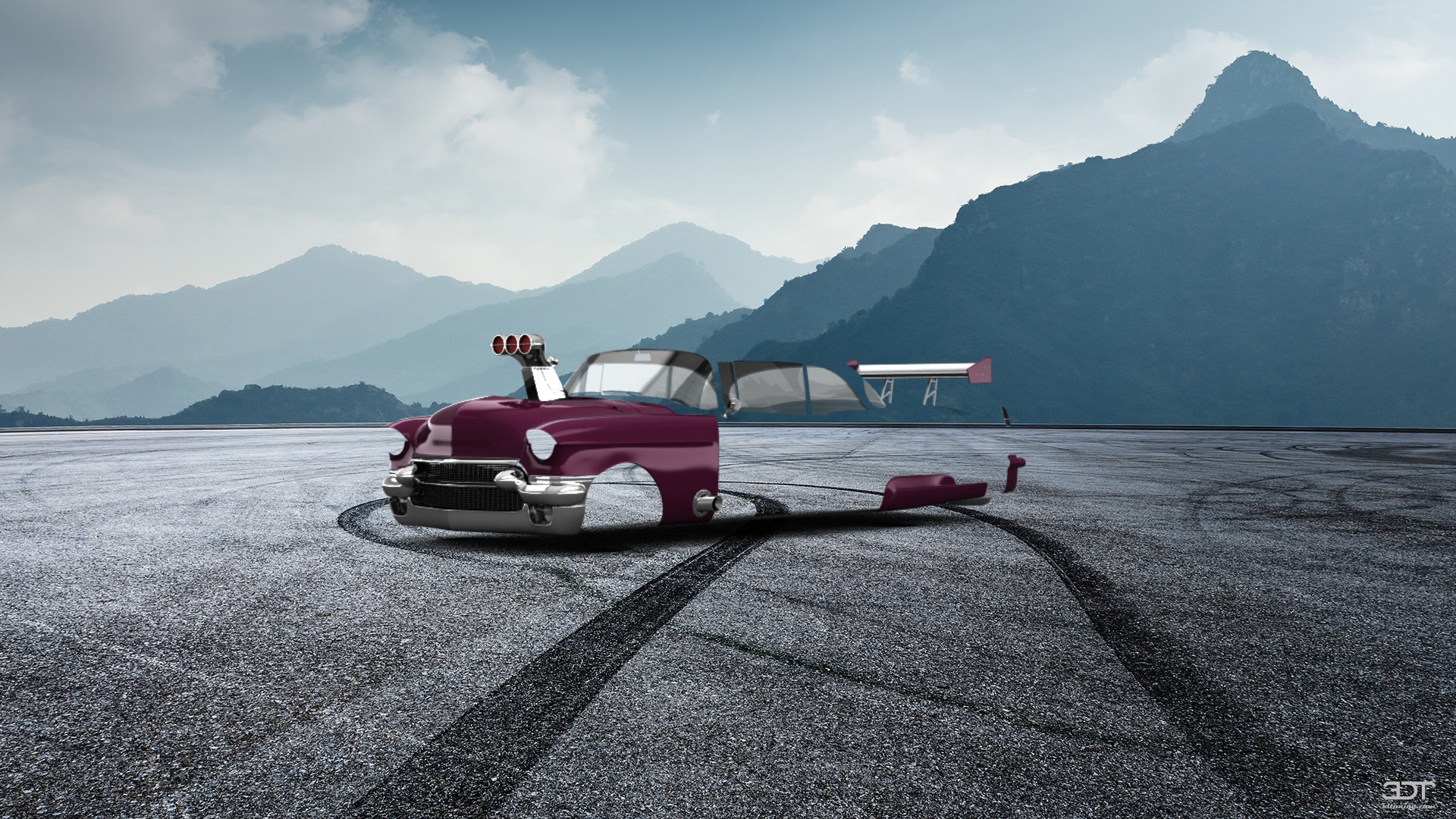 Cadillac De Ville Coupe 1956
