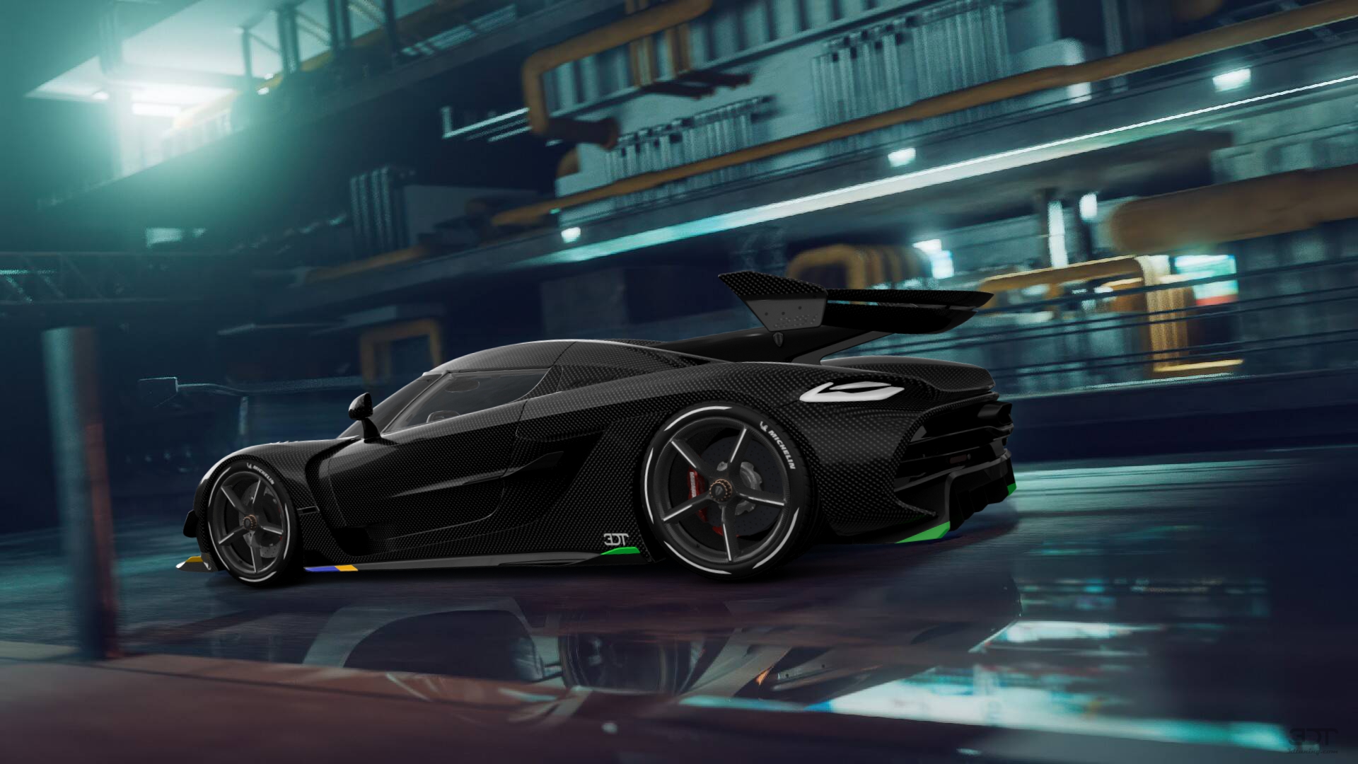Koenigsegg Jesko 2 door targa top 2020