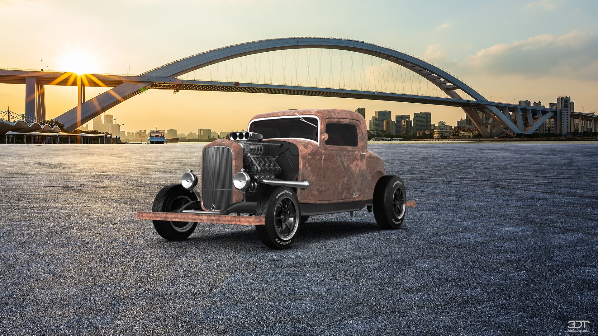 Ford Model B Deluxe 2 Door Coupe 1932