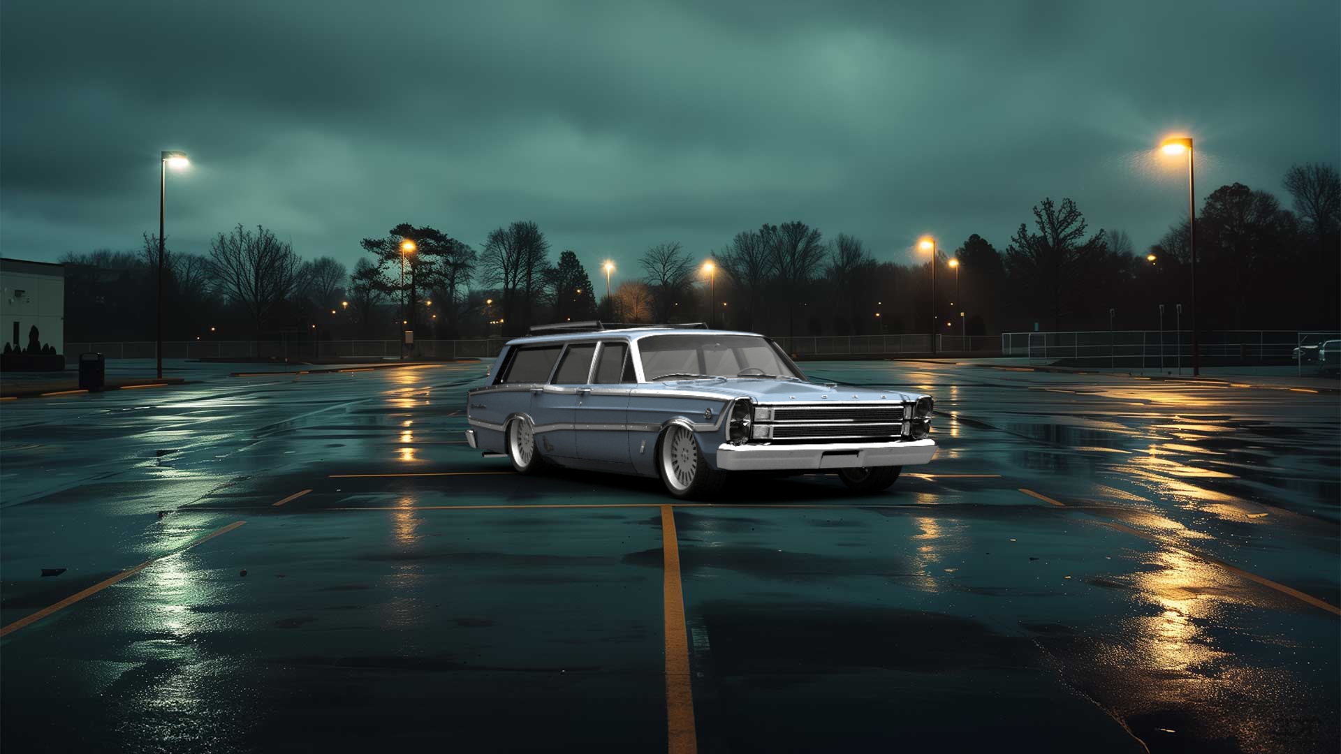 Ford Country Squire Wagon 1966