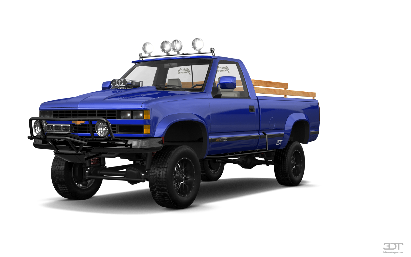 Chevrolet K1500 Regular Cab Fleetside Pickup 1988