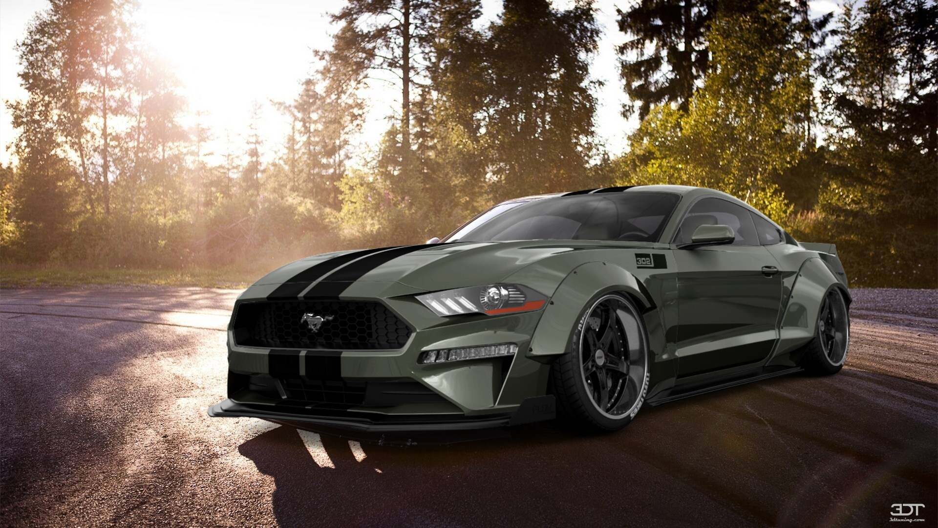 Ford Mustang Ecoboost 2 Door Coupe 2018 tuning