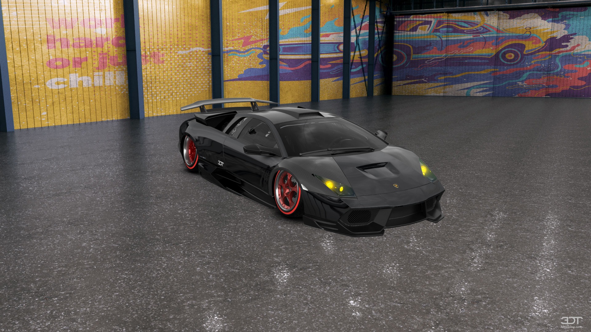 Lamborghini Murcielago 2 Door Coupe 2001 tuning