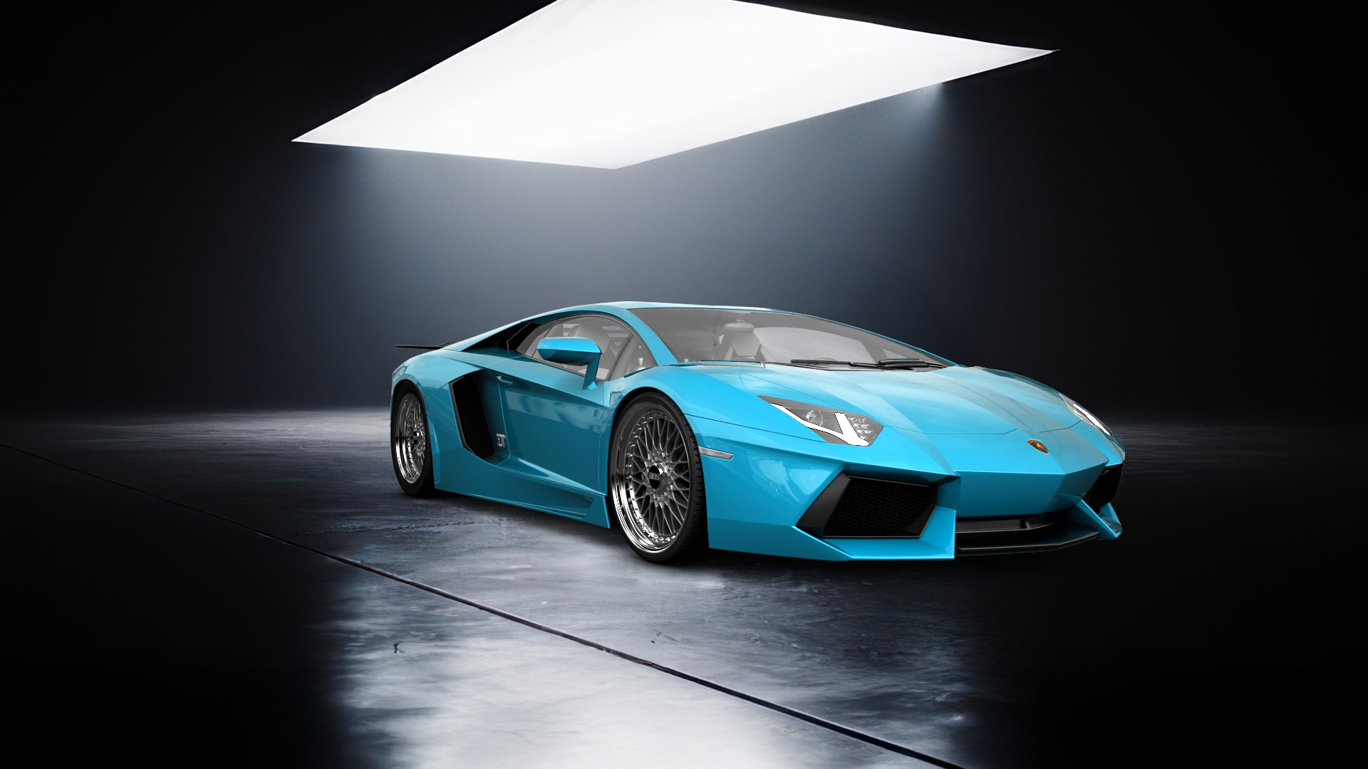 Lamborghini Aventador 2 Door Coupe 2012 tuning