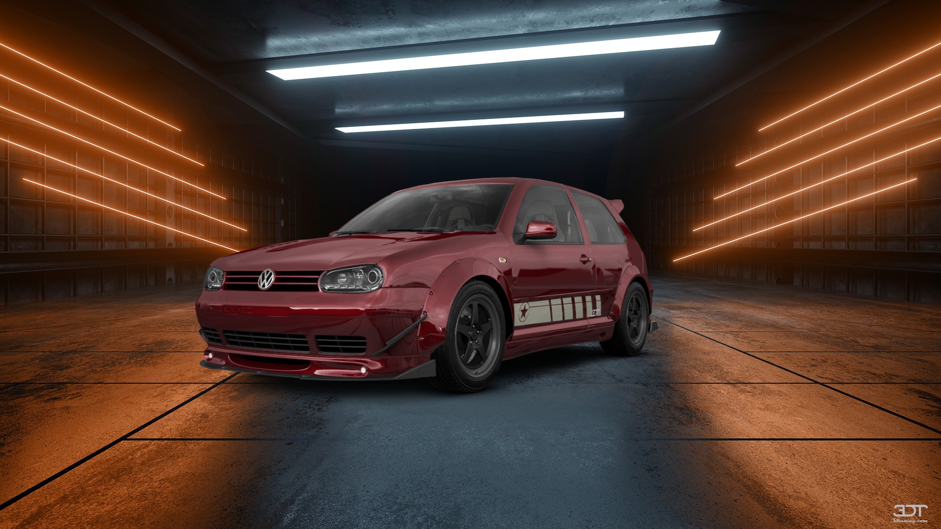 Volkswagen Golf 4 (mk4) 3 Door Hatchback 1997 tuning