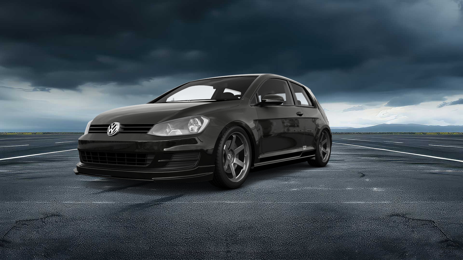 Volkswagen Golf 7 3 Door Hatchback 2013 tuning