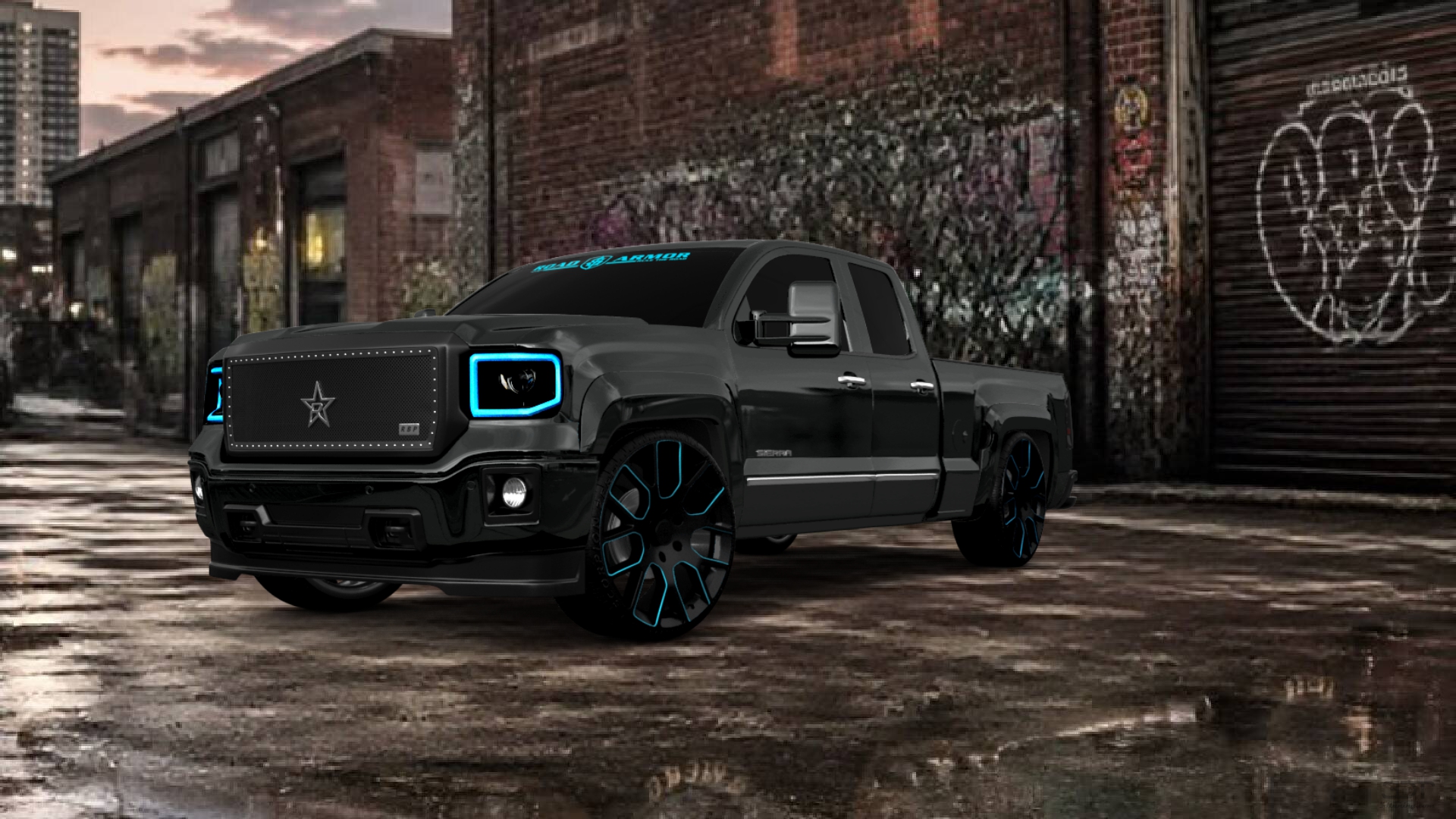 GMC Sierra 1500 Double Cab 6.5 4 Door Truck 2014 tuning