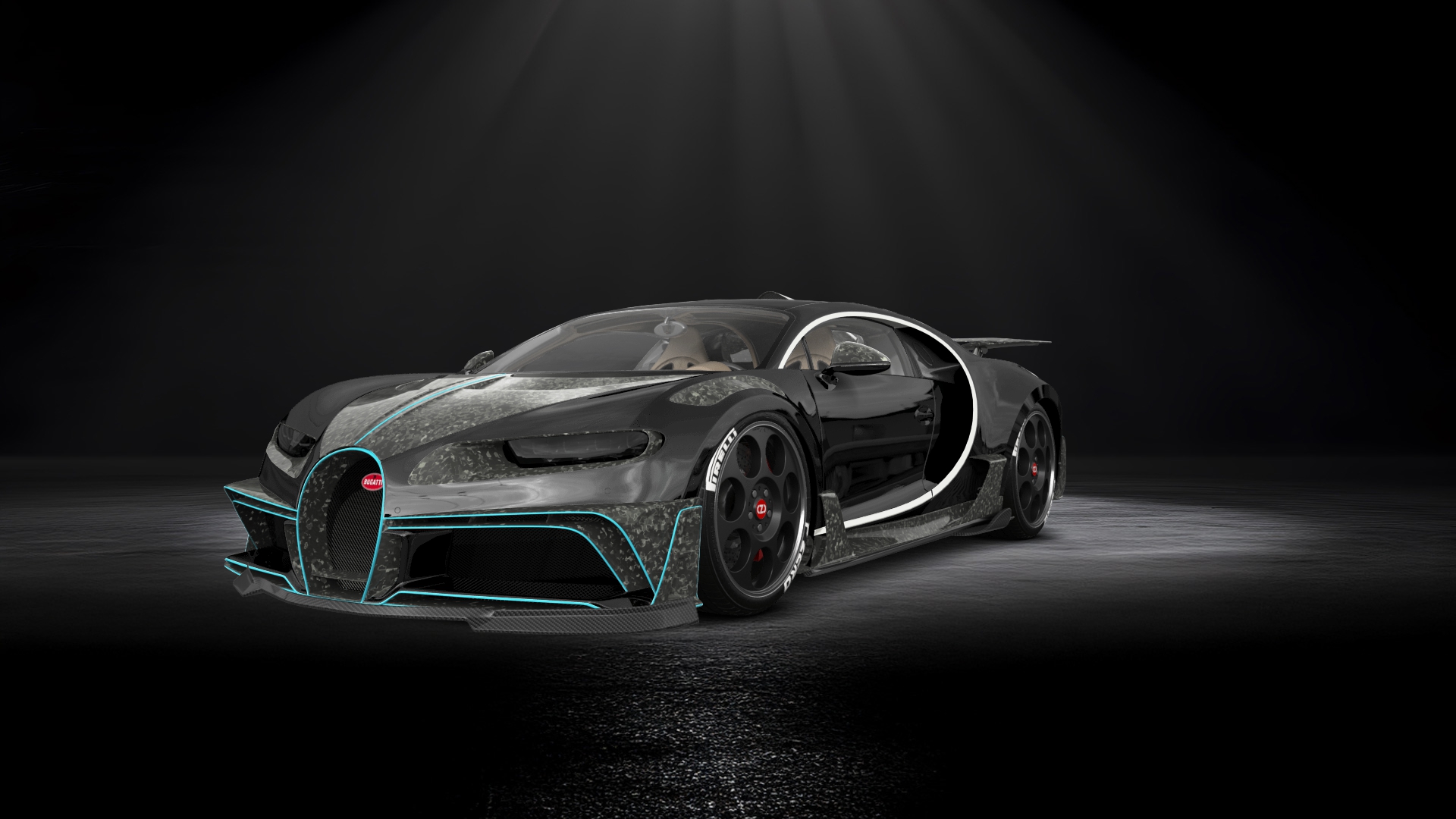 Bugatti Chiron 2 Door Coupe 2016