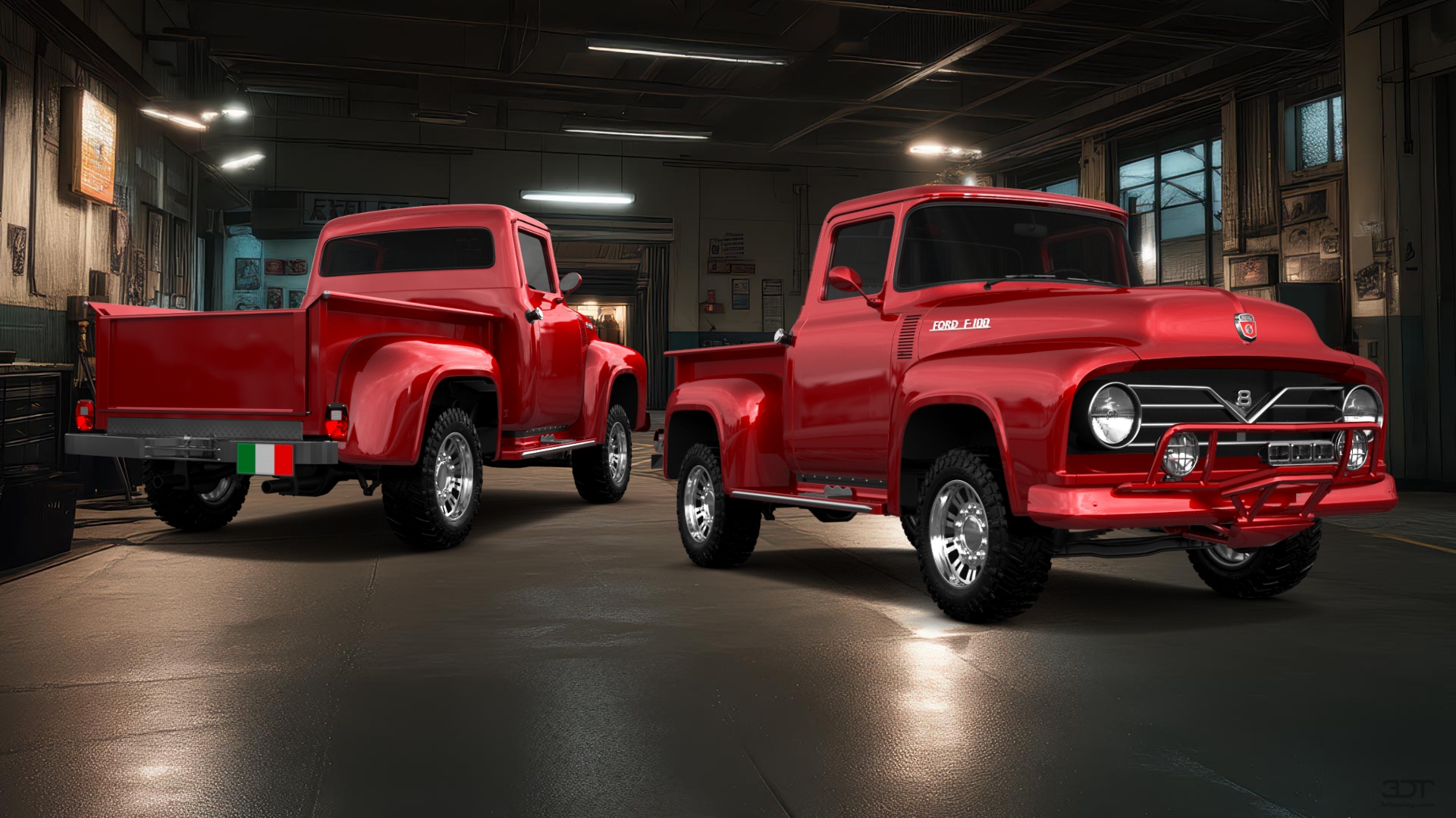 Ford F-100 2 Door truck 1956 tuning