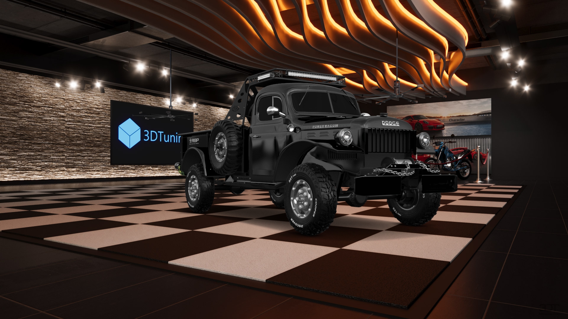 Dodge Power Wagon 2 Door pickup truck 1947