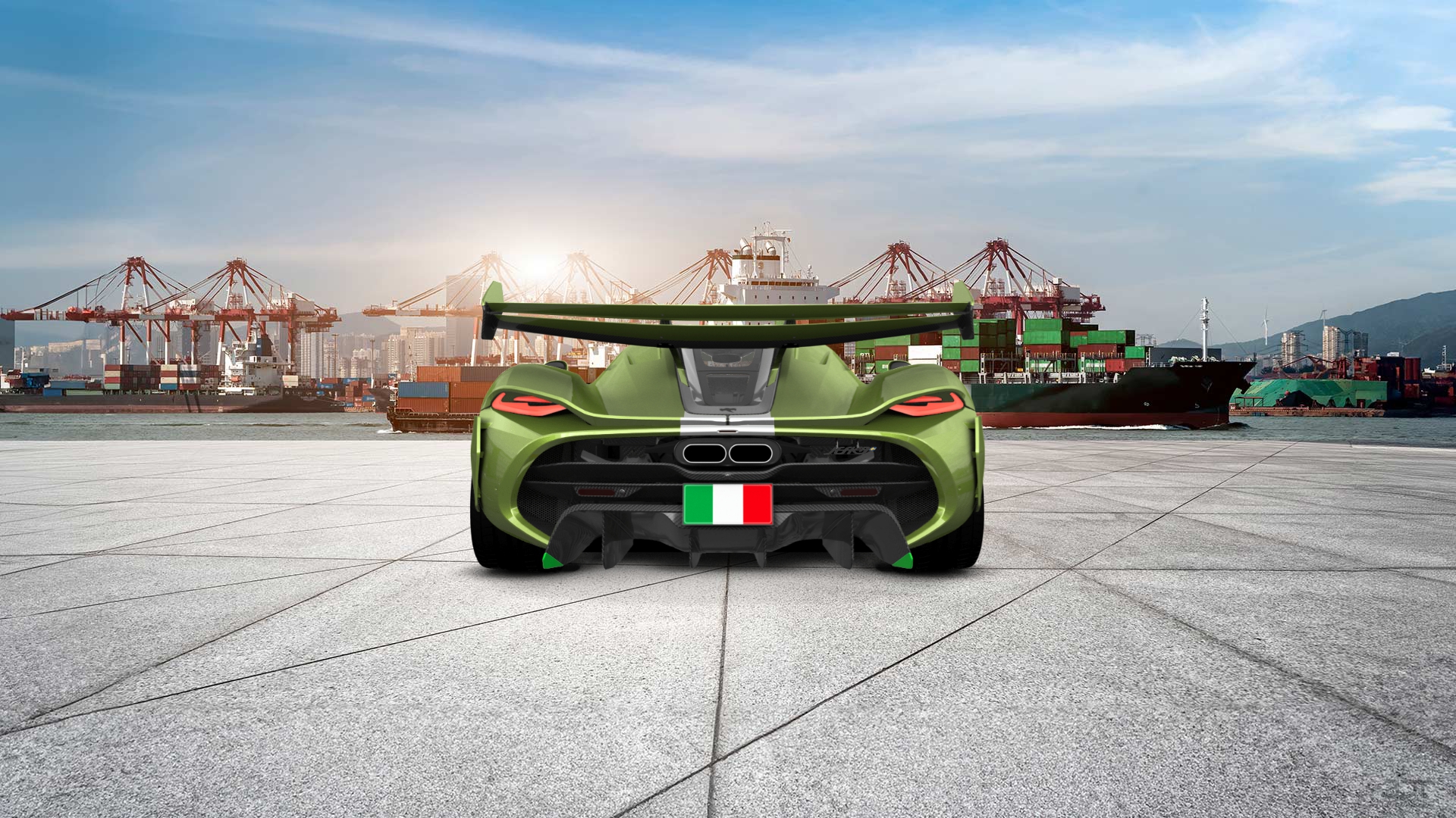 Koenigsegg Jesko 2 door targa top 2020