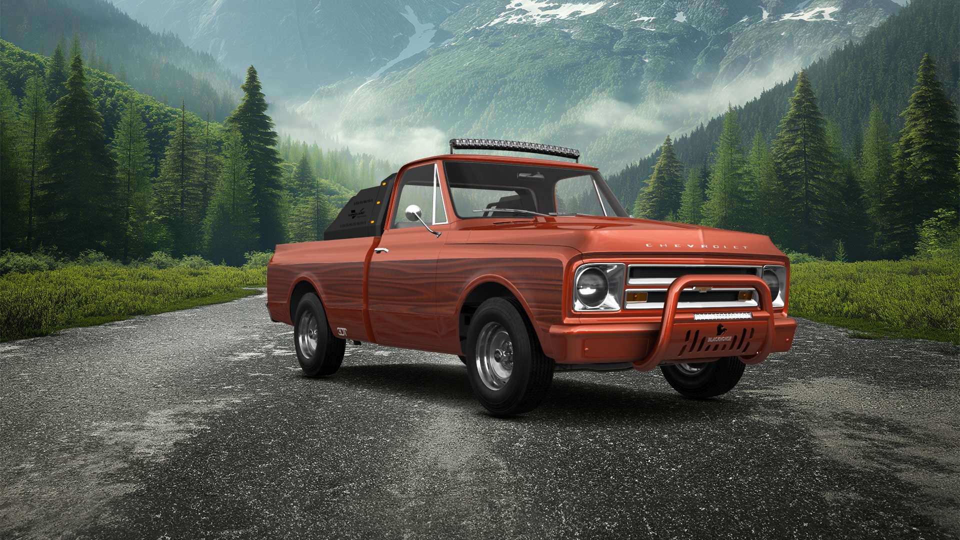 Chevrolet C-10 Cheyenne 2 Door pickup truck 1967 tuning