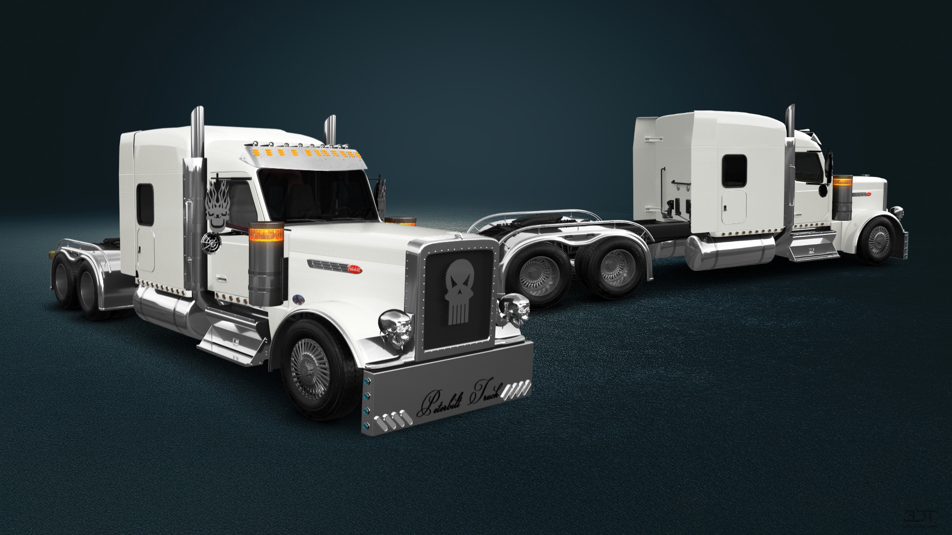 Peterbilt 589 Sleeper Cab Truck 2024 tuning