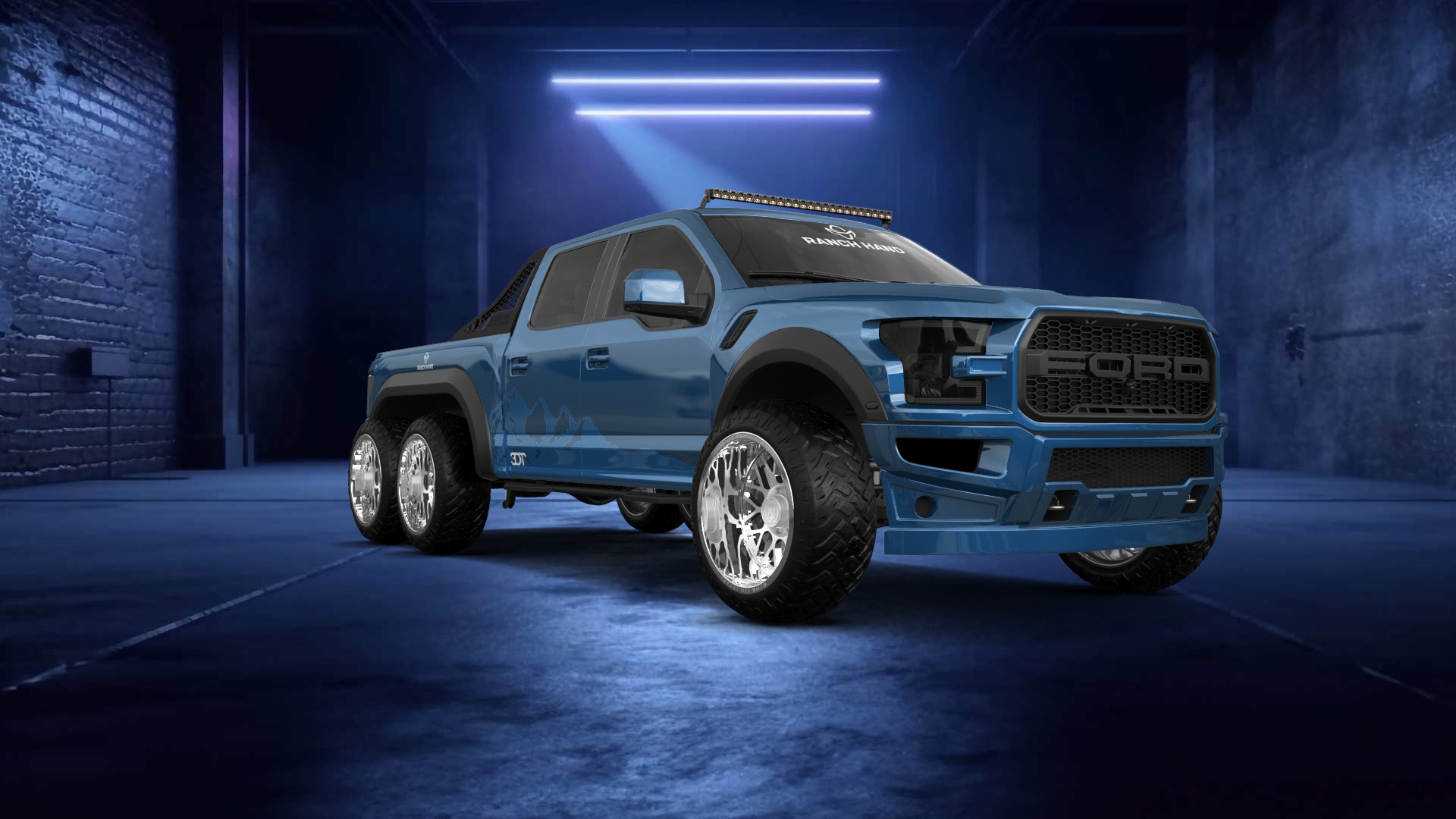 Ford Hennessey VelociRaptor 6x6 Truck 2017 tuning