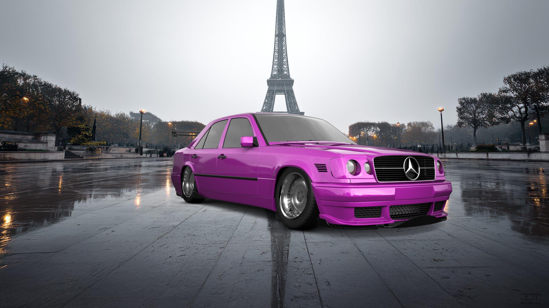 Mercedes E-Class Sedan 1984 tuning
