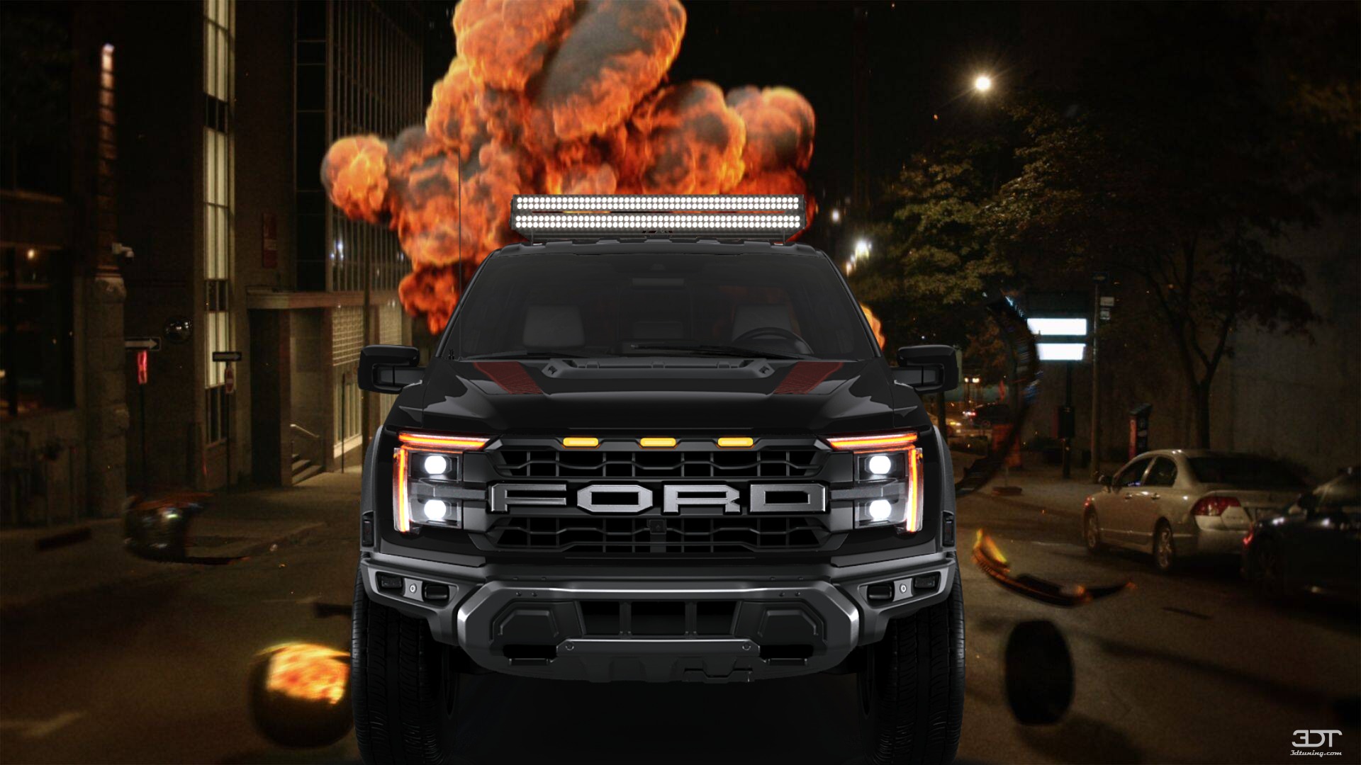 Ford F-150 Raptor 4 Door pickup truck 2024 Images