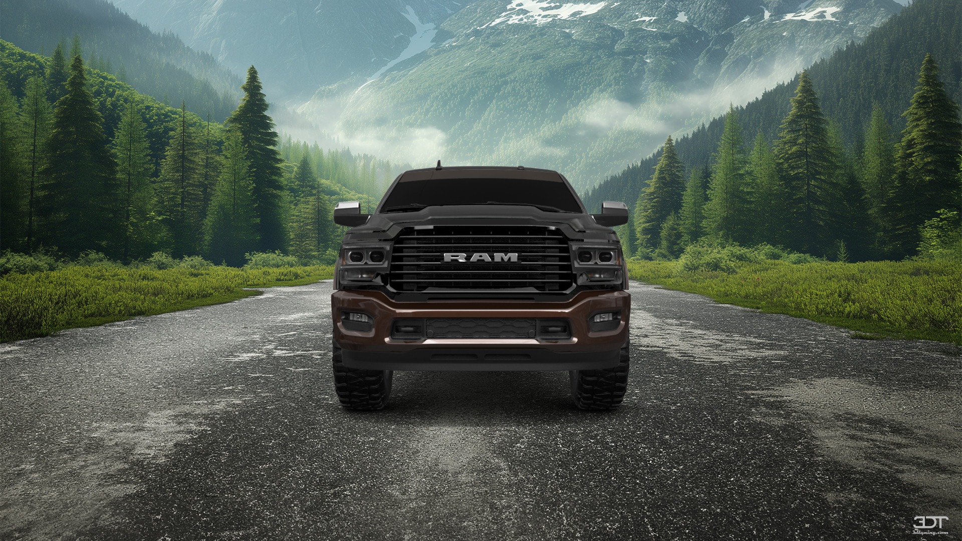 Dodge Ram 2500 4 Door pickup truck 2020 tuning