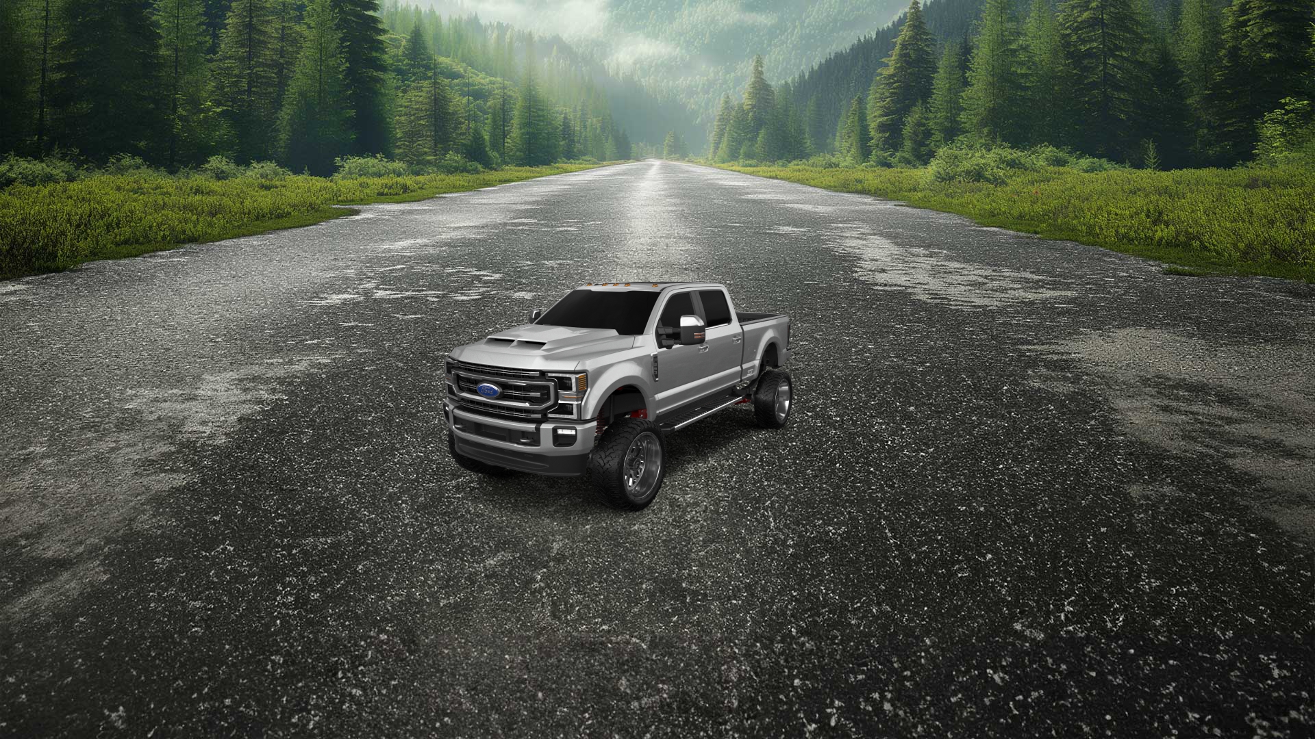 Ford F-250 4 Door pickup truck 2021