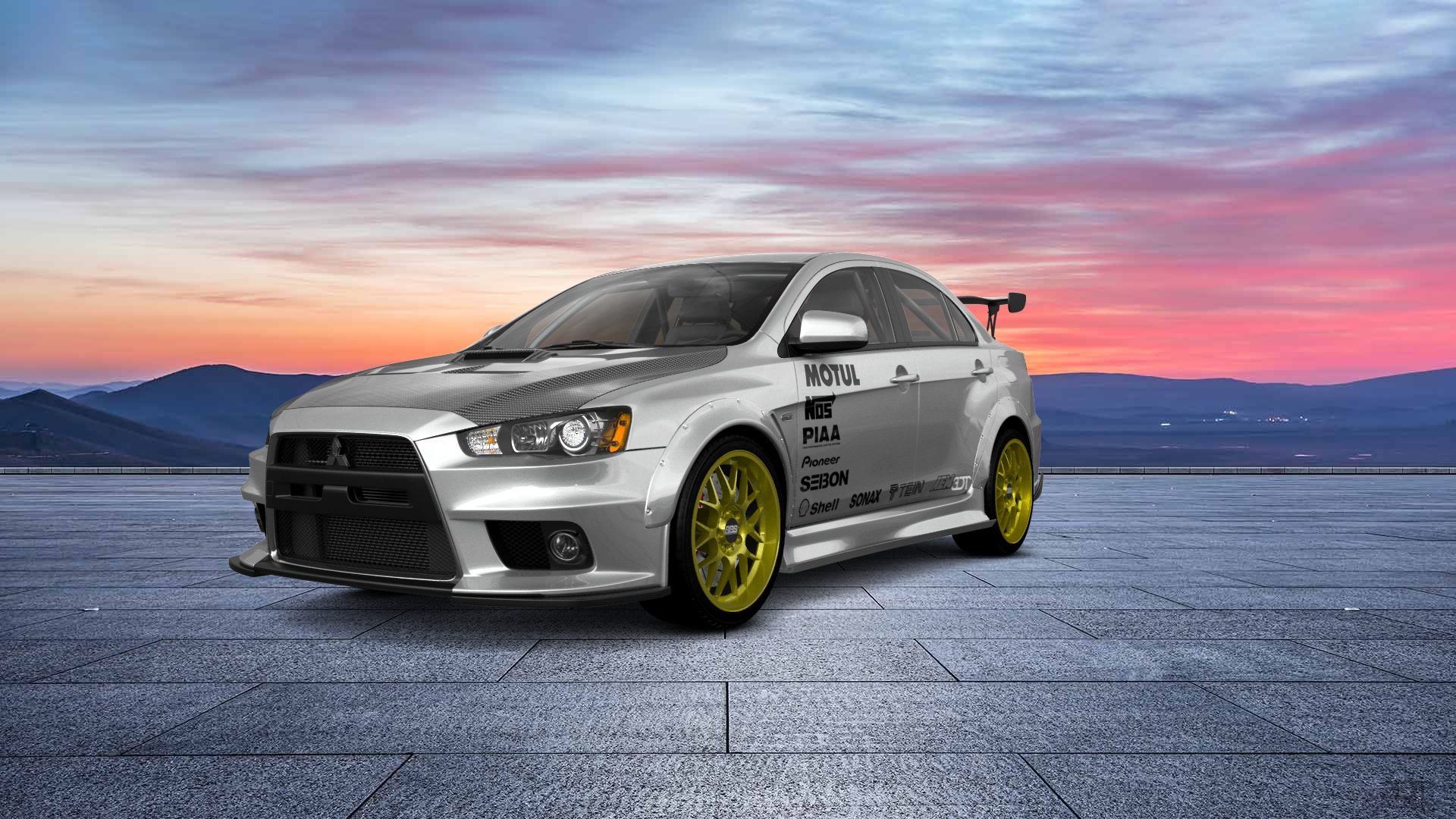 Mitsubishi Lancer Evolution X Sedan 2008 tuning