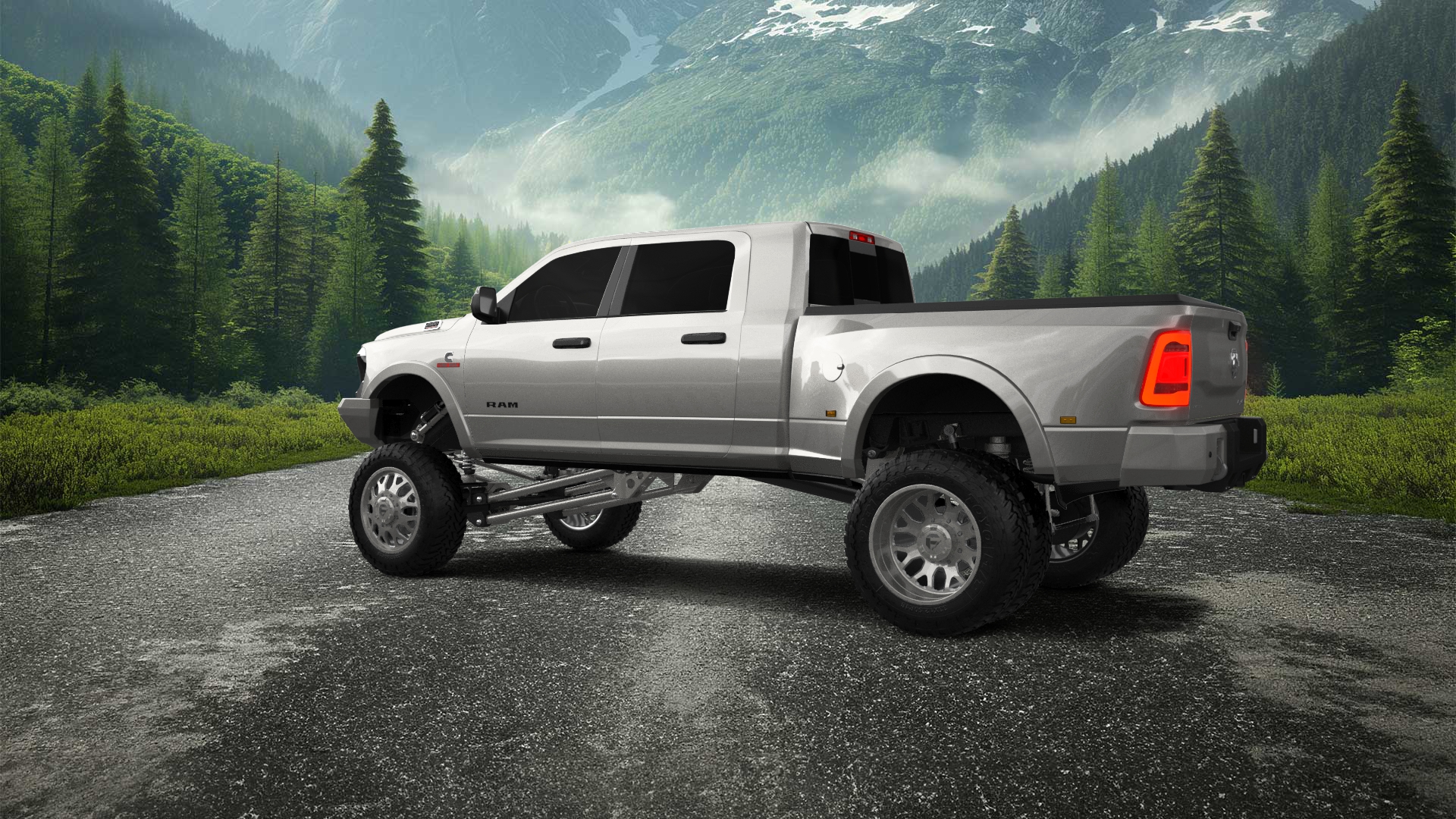 Dodge Ram 3500 4 Door pickup truck 2020 tuning
