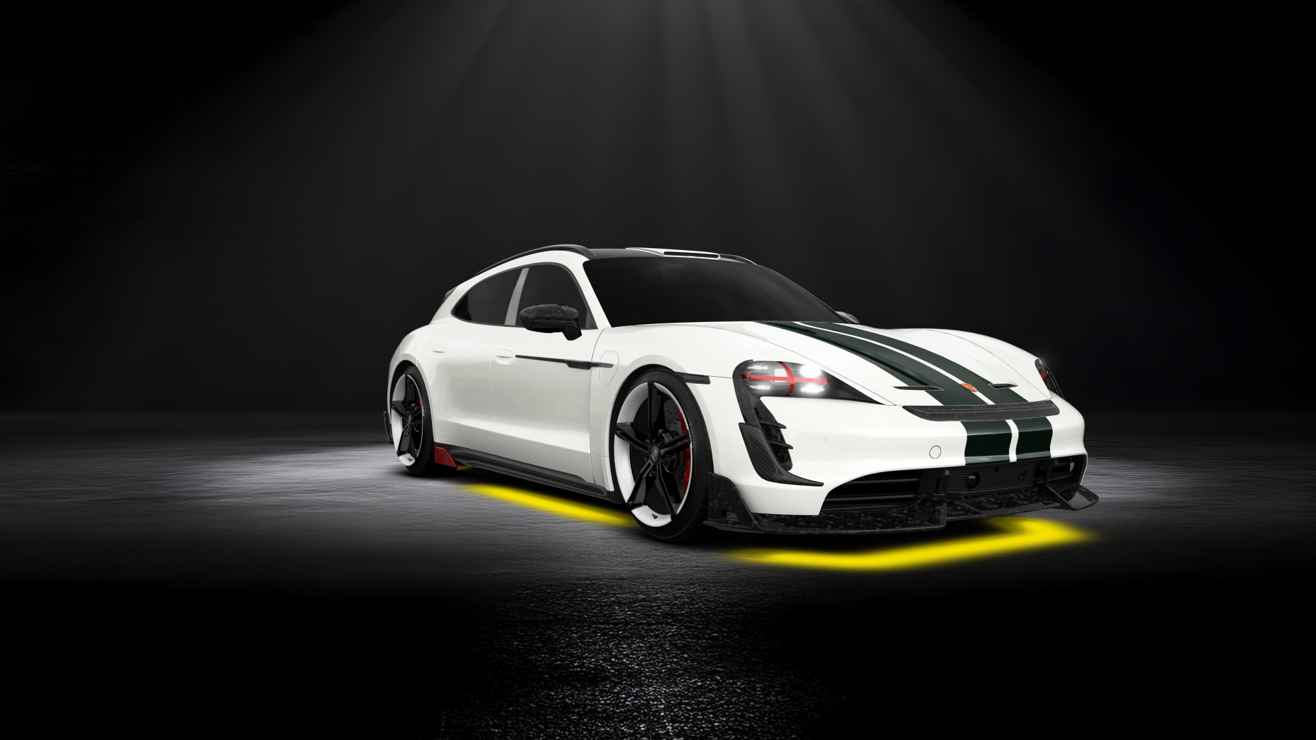 Porsche Taycan Sport Turismo Shooting Brake 2019 tuning