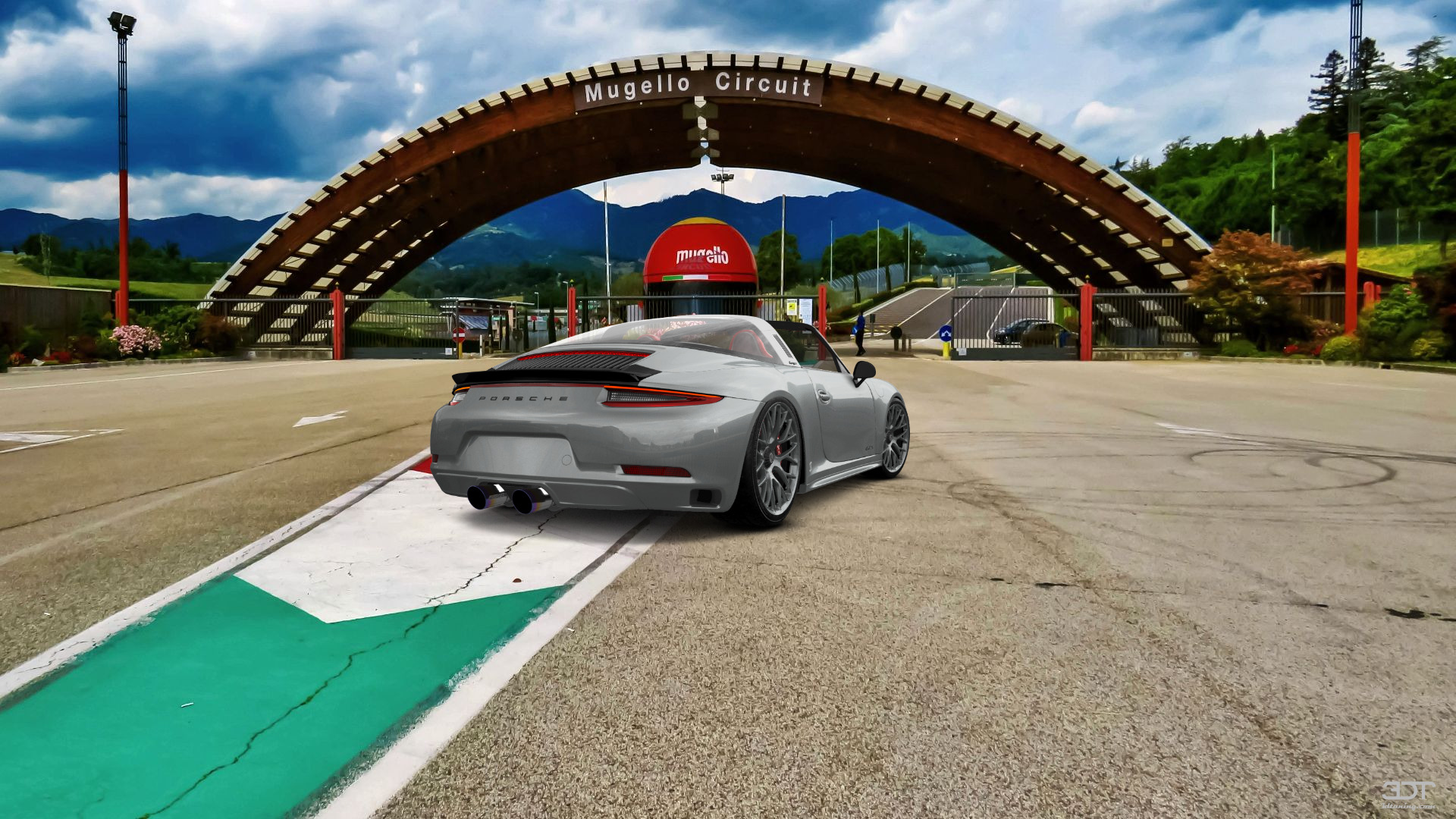 Porsche 911 Carrera Targa top 2014 tuning