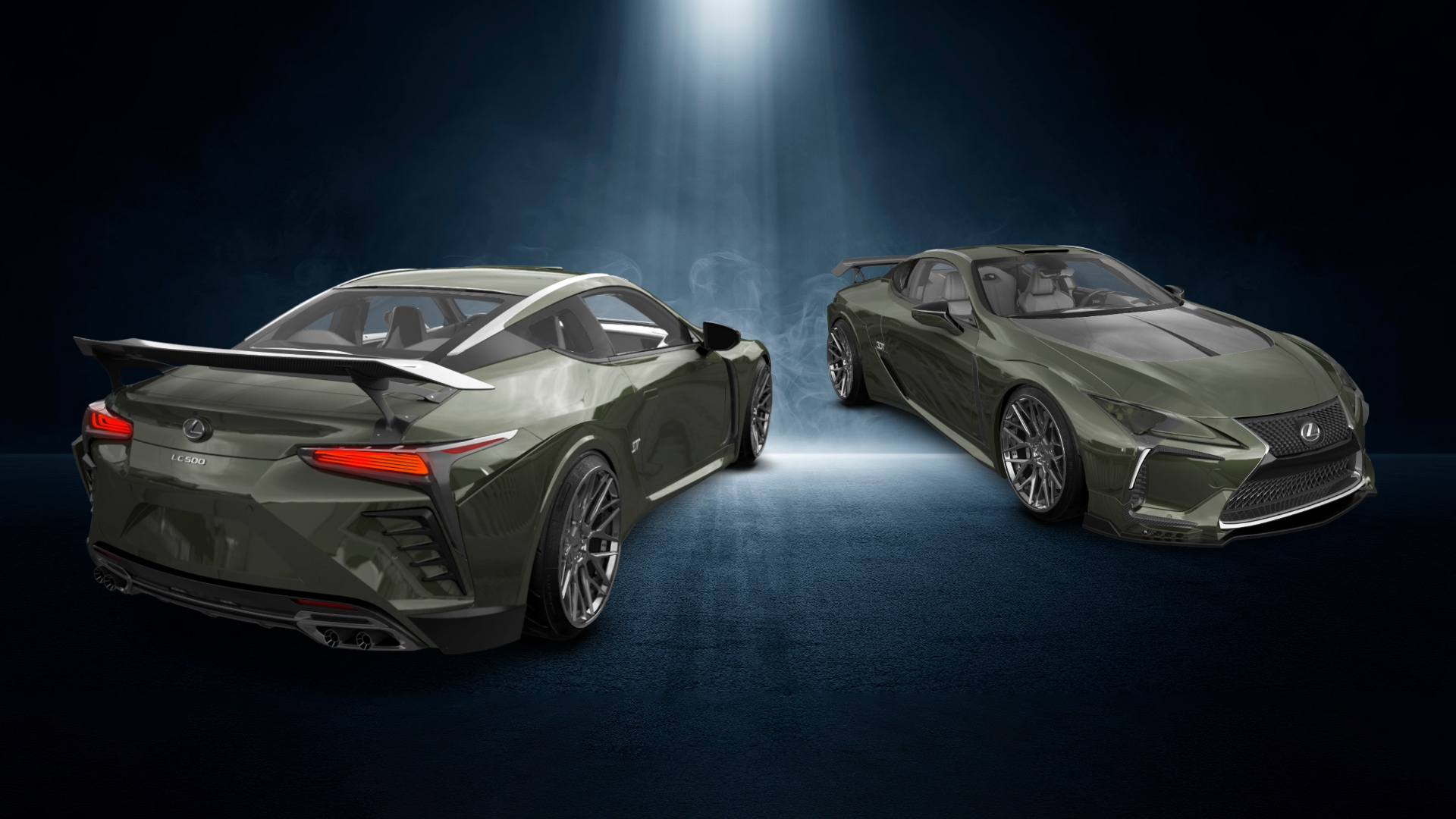 Lexus LC500 2 door fastback coupe 2017 tuning