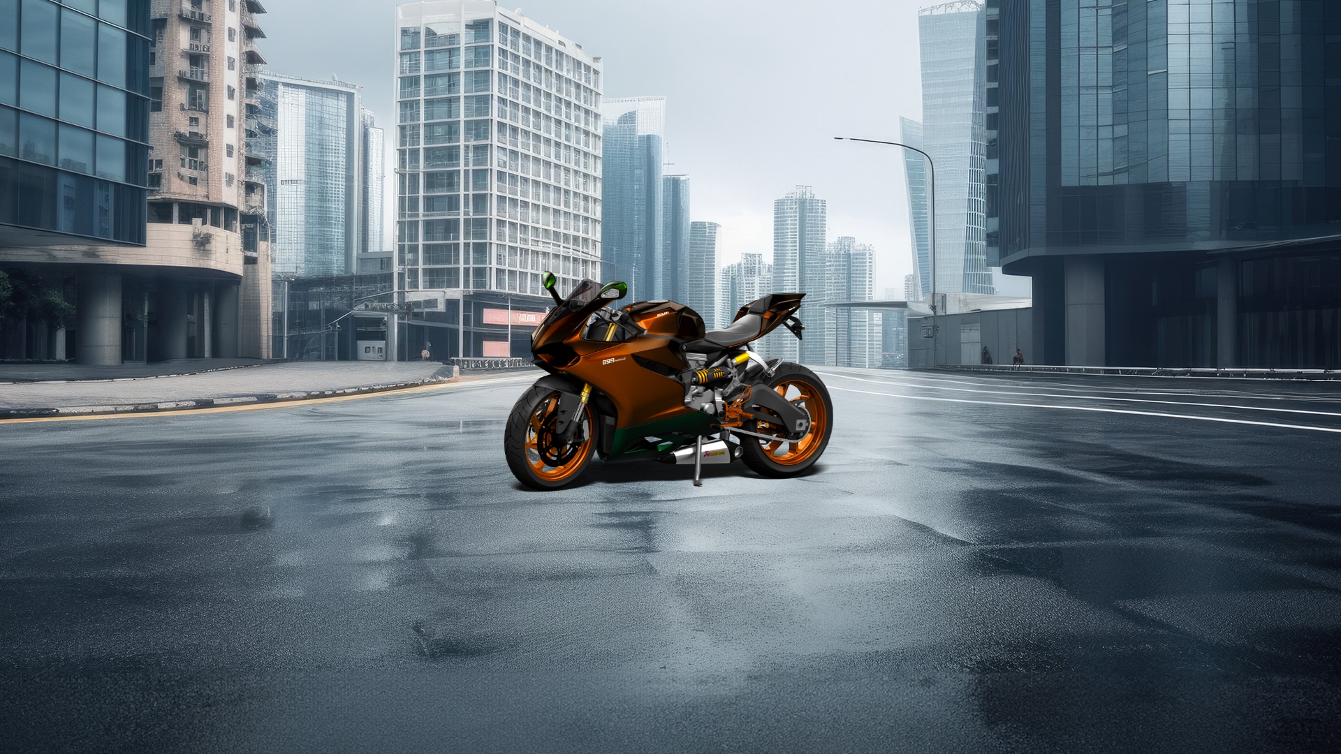 Ducati 899 Panigale Sport Bike 2015 tuning