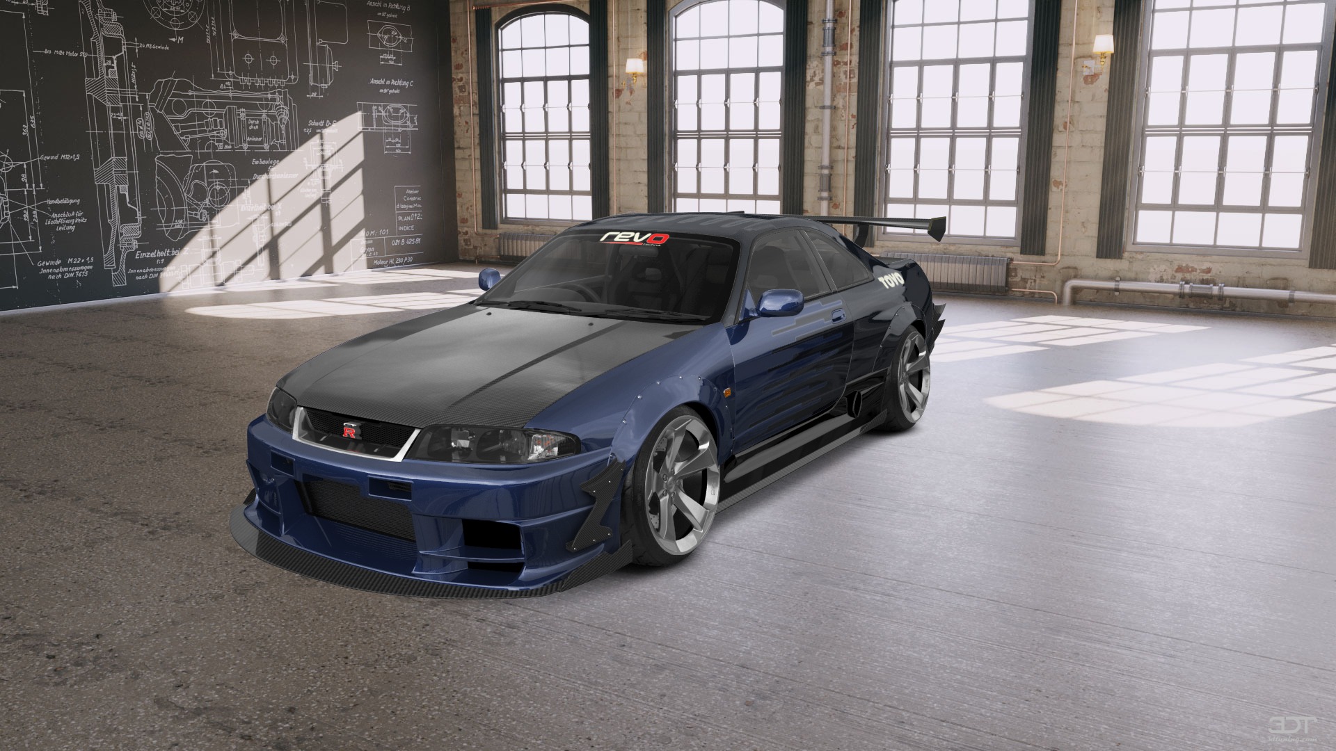 Tuning Nissan Skyline GT-R 2 Door Coupe 1995