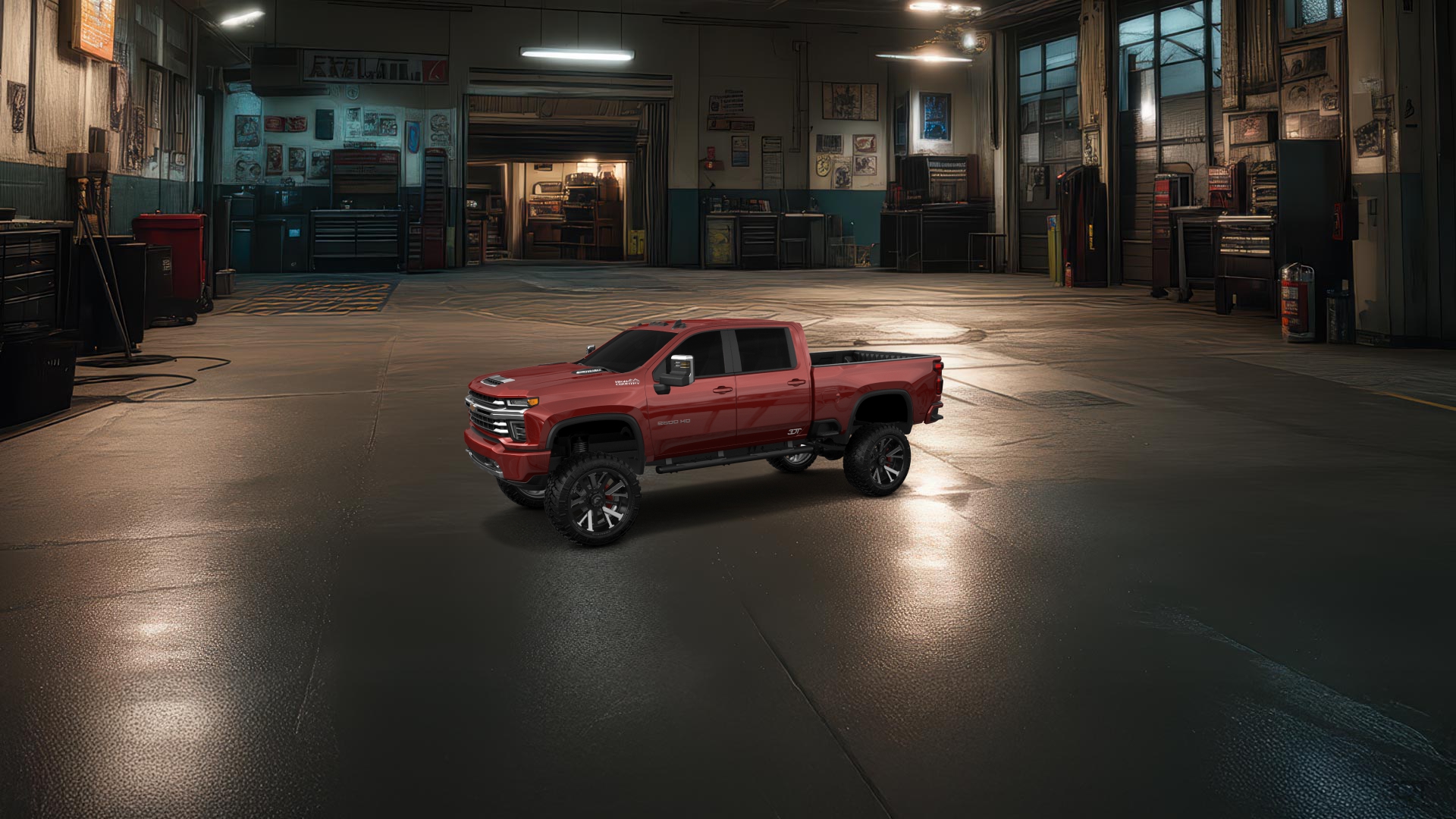 Chevrolet Silverado 2500 HD 4 Door pickup truck 2020 tuning