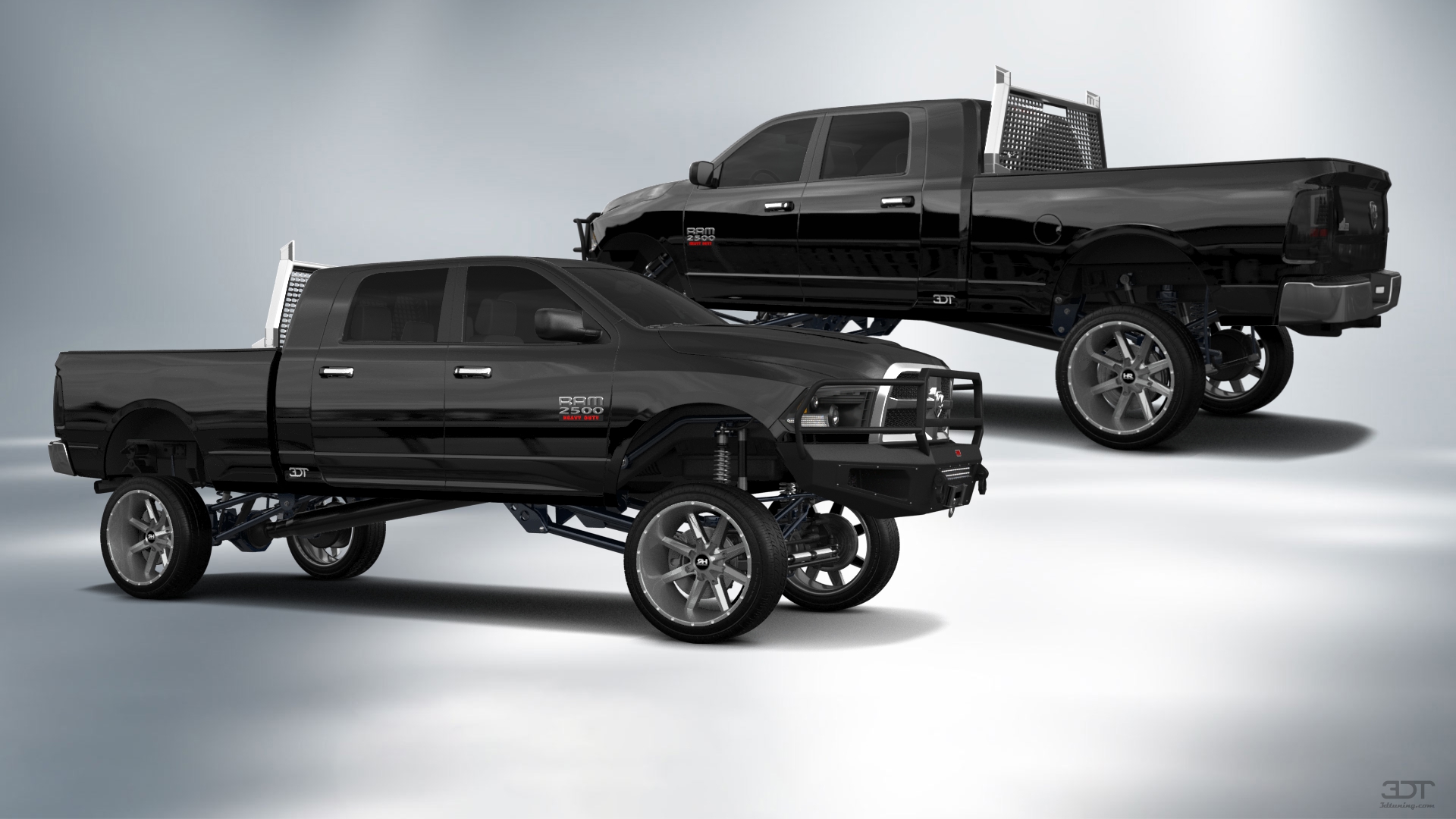 Dodge Ram 2500 Mega Cab 6.4 ft box 4 Door pickup truck 2010 tuning