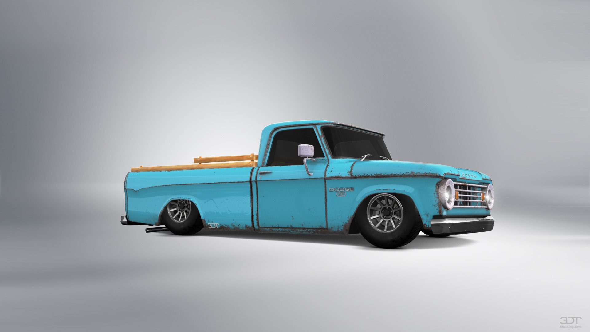 Dodge Power Wagon W200 2 Door pickup truck 1966