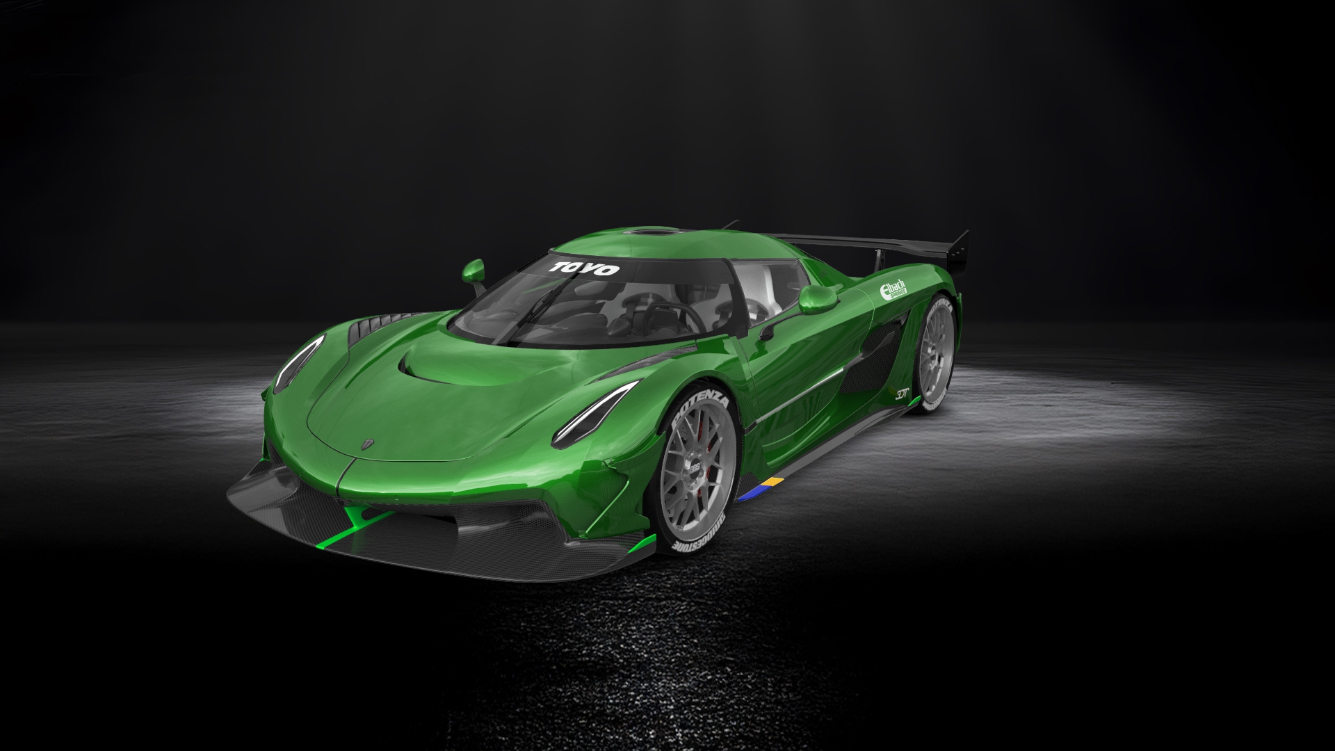 Koenigsegg Jesko 2 door targa top 2020 tuning