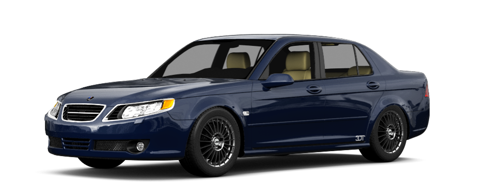 Deep Blue Plane SAAB 9-5 Aero