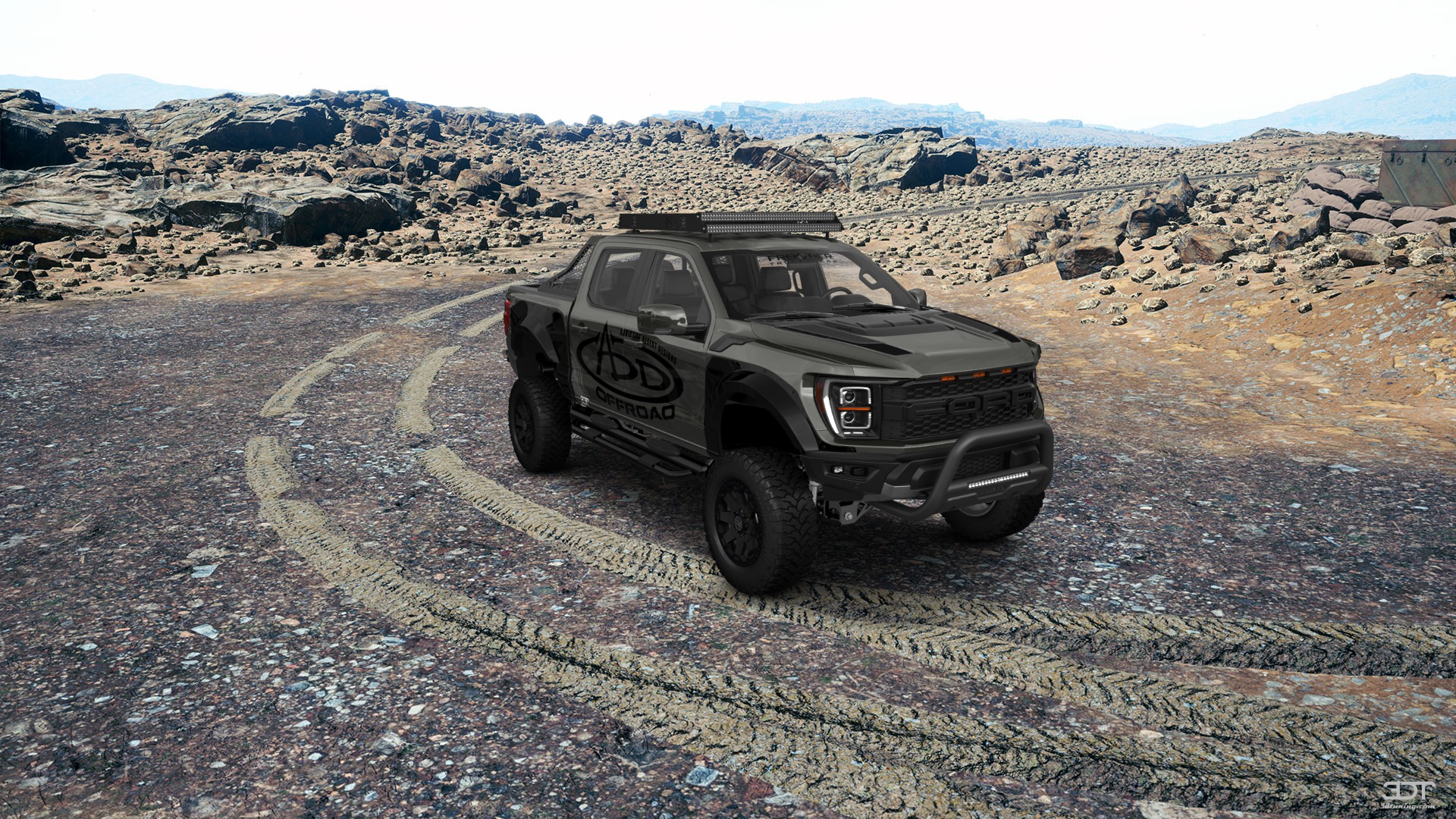 Ford F-150 Raptor 4 Door pickup truck 2021 tuning