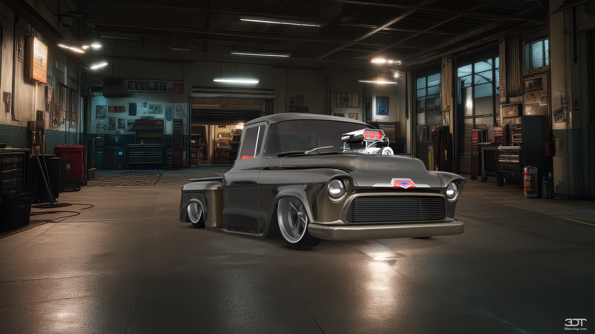 Chevrolet 3100 2 Door pickup truck 1955 tuning
