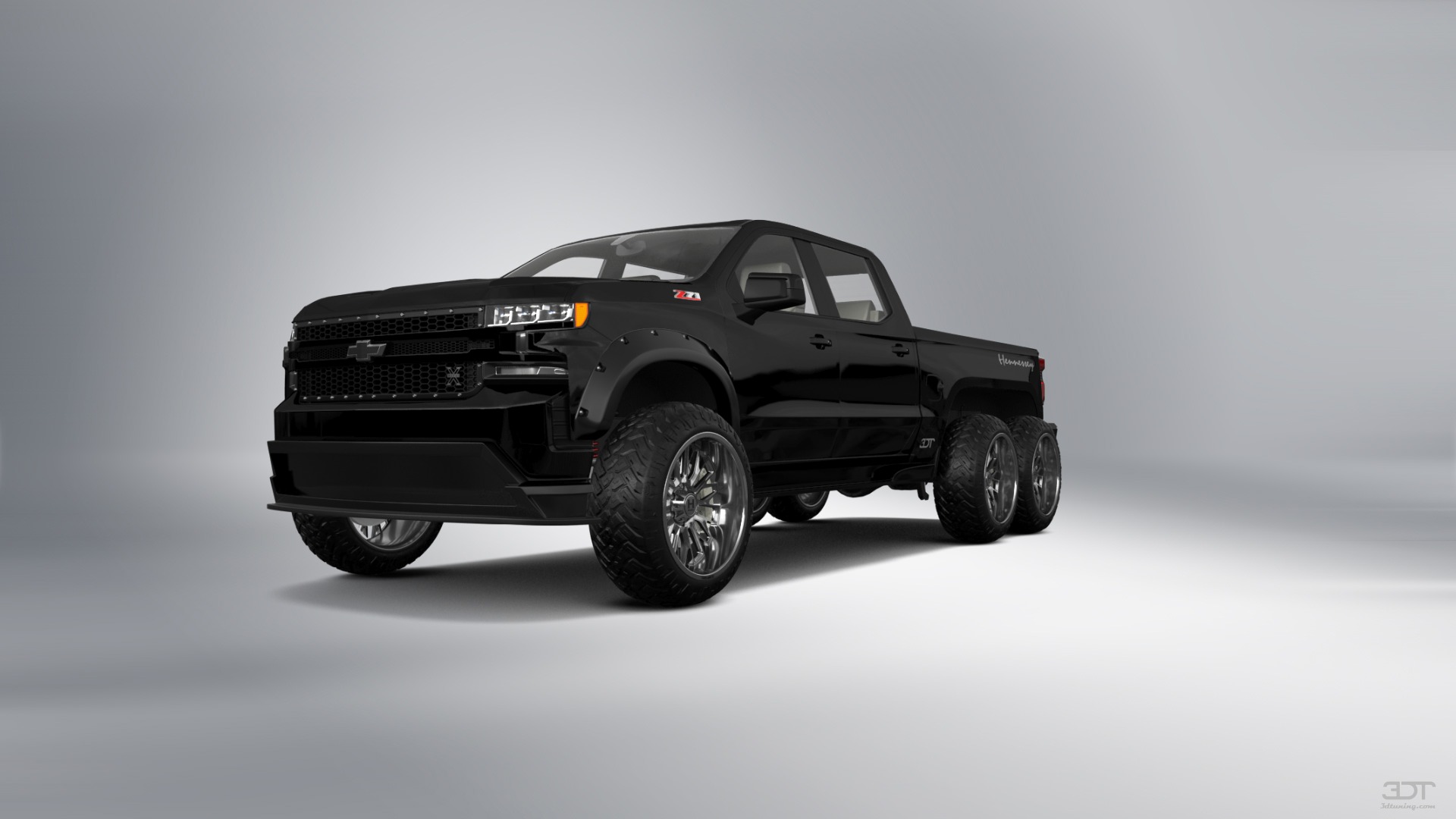 Tuning Chevrolet Silverado Hennessey Goliath 6X6 Truck 2020