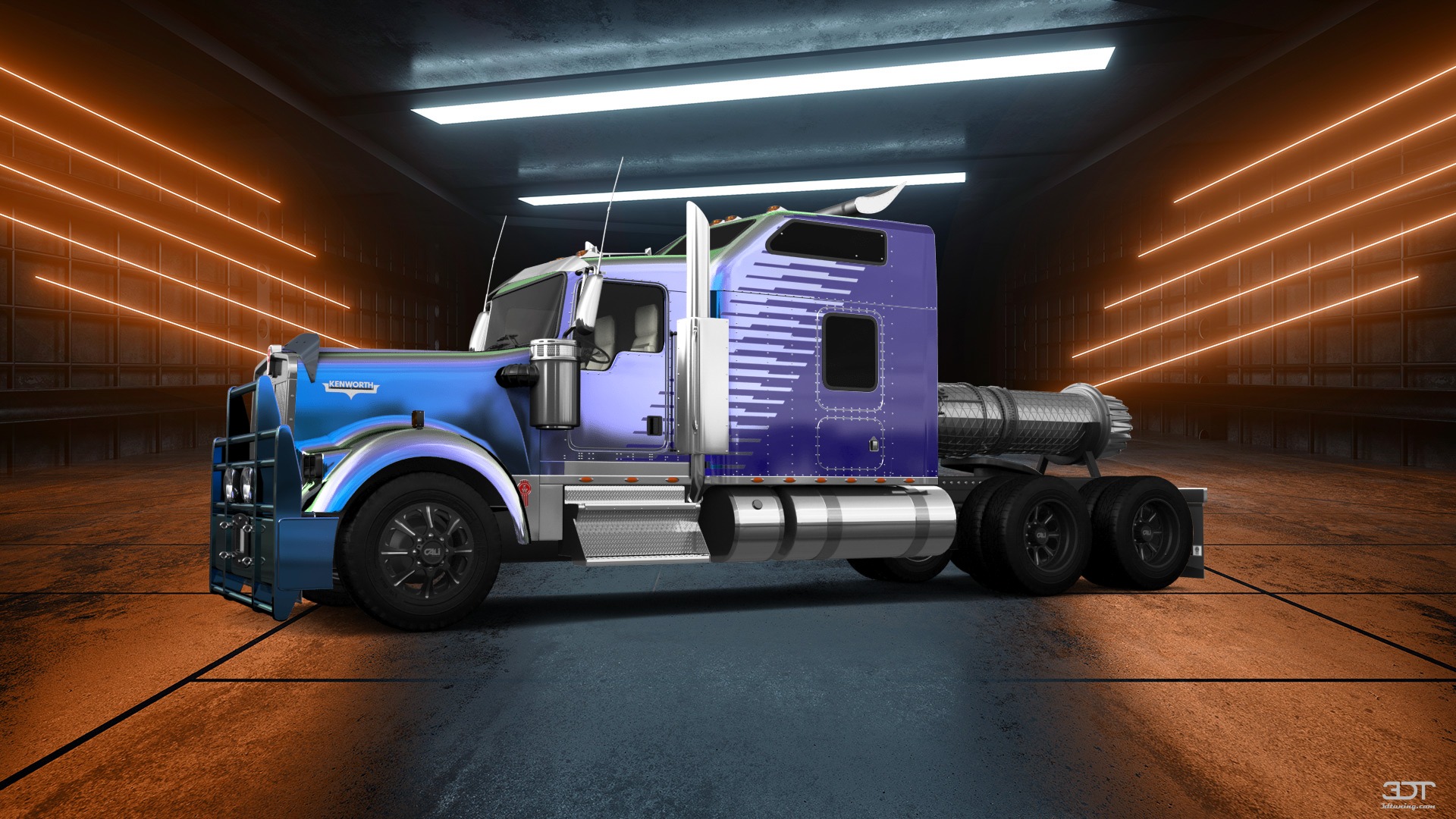 Kenworth W900 Sleeper Cab Truck 2015