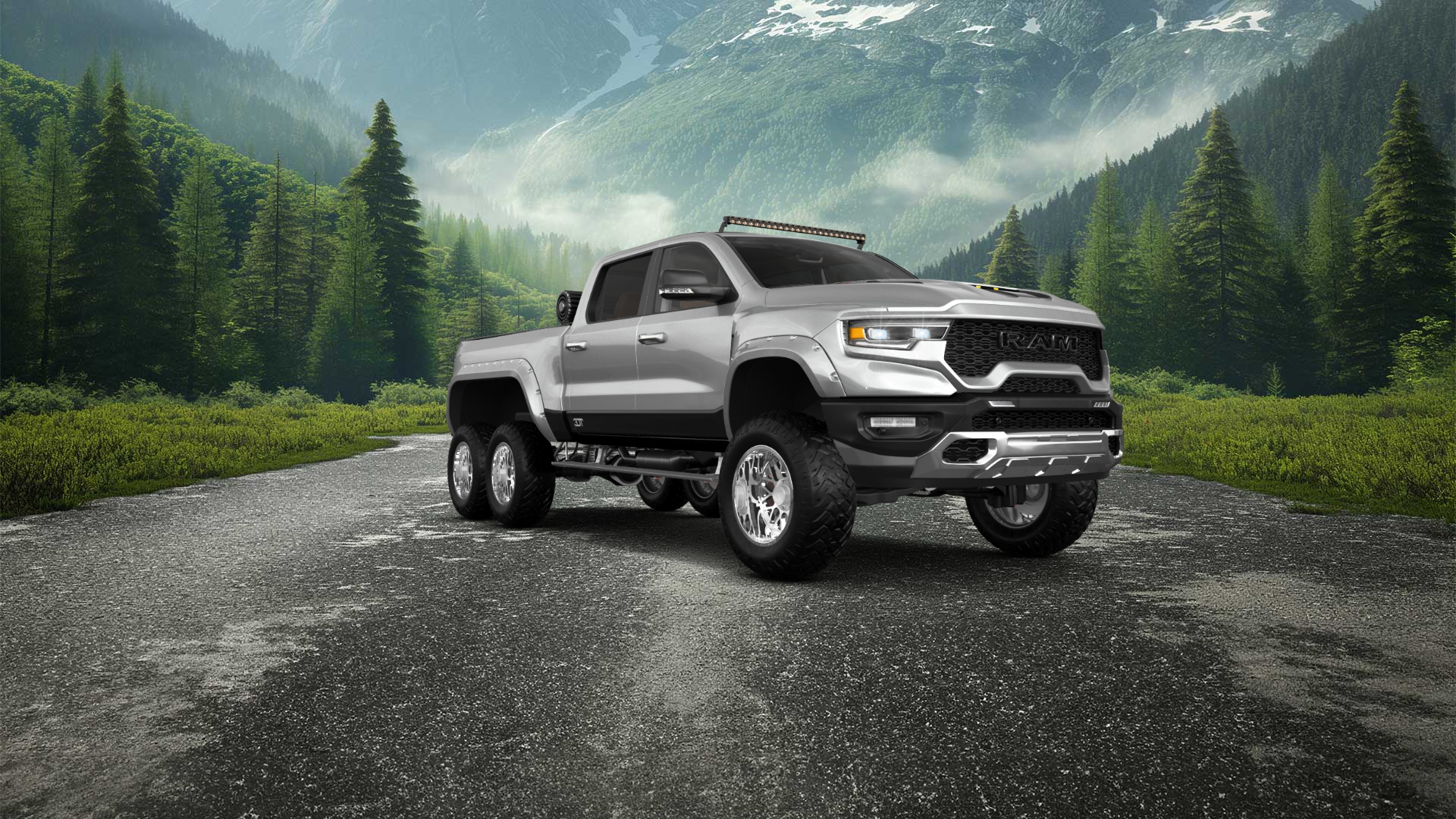 Dodge Ram Hennessey Mammoth 6X6 Truck 2021 tuning