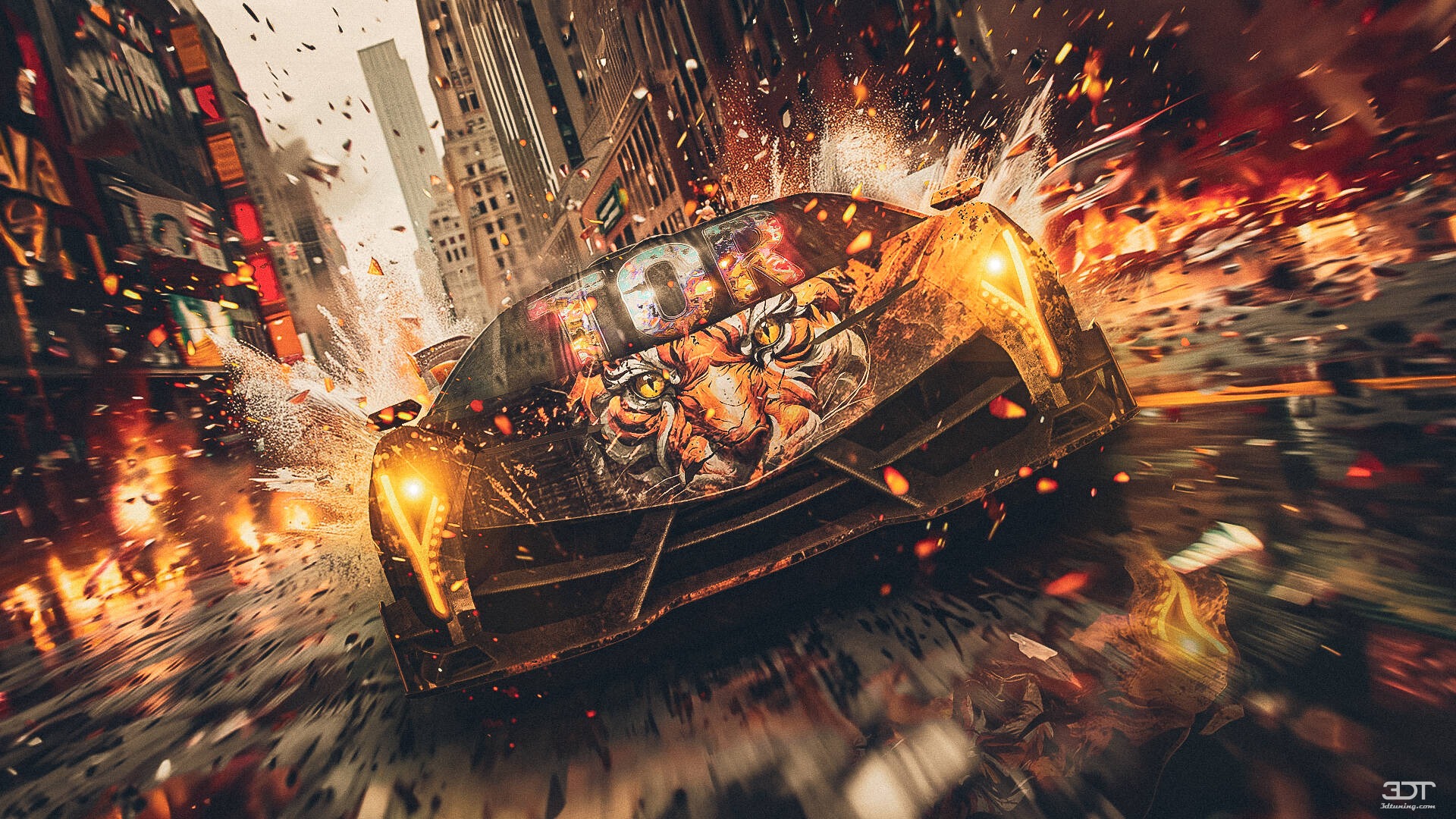 Lamborghini Aventador 2 Door Coupe 2012 tuning